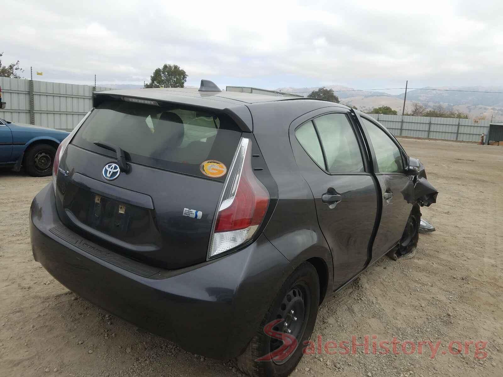 JTDKDTB33G1590334 2016 TOYOTA PRIUS