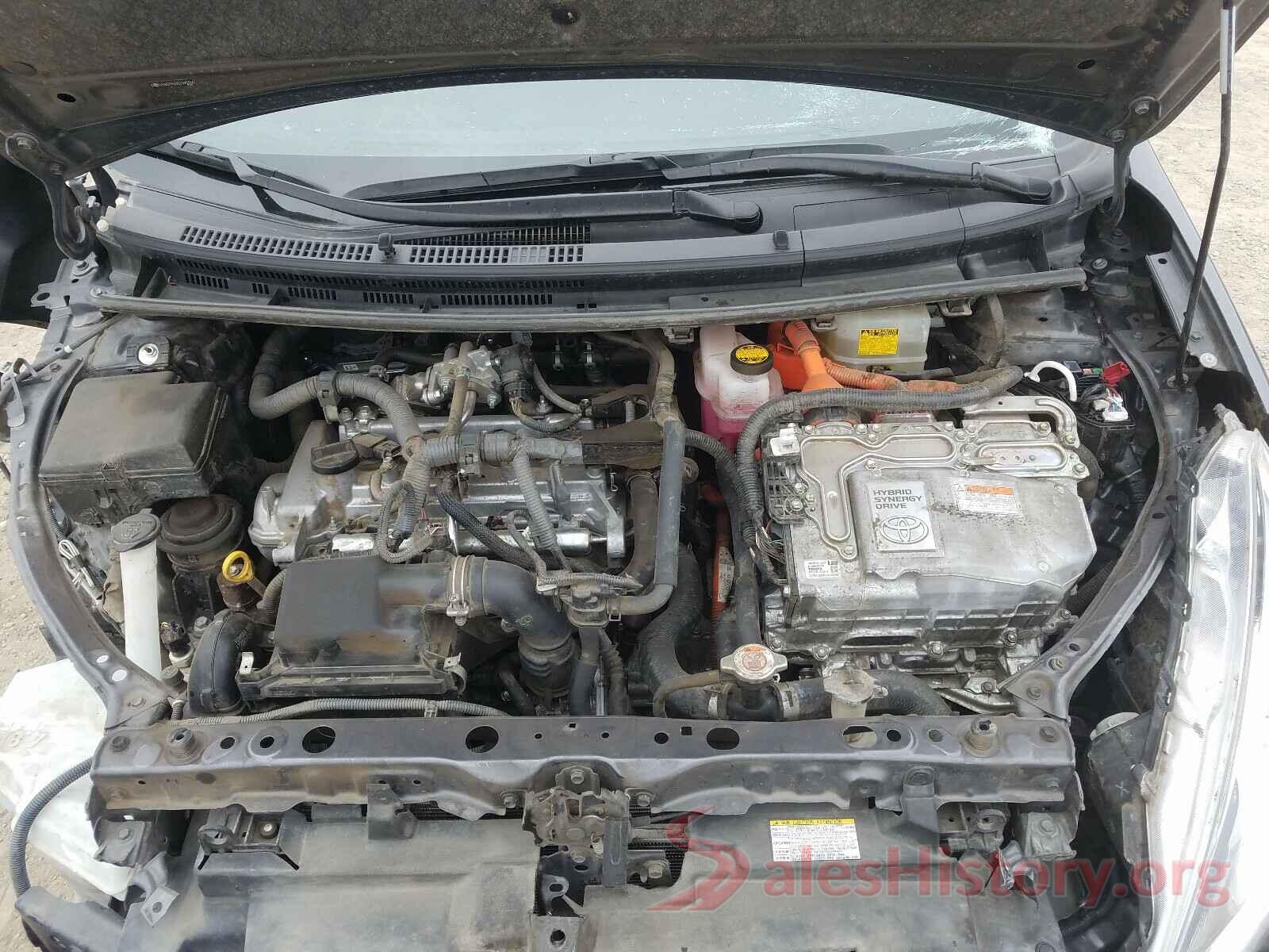 JTDKDTB33G1590334 2016 TOYOTA PRIUS