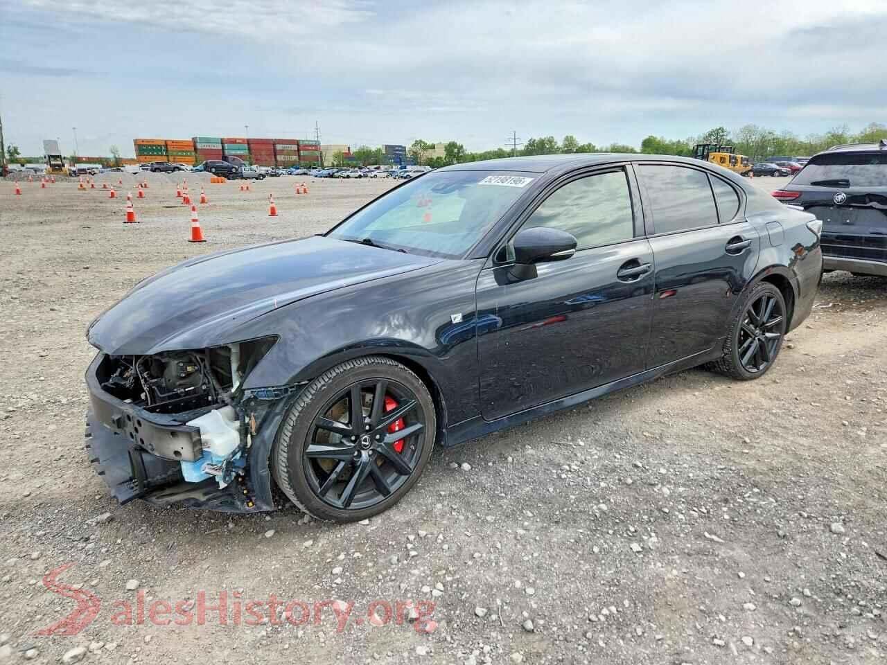 2018 LEXUS GS VIN JTHBZ1BL2JA013855, auction photo