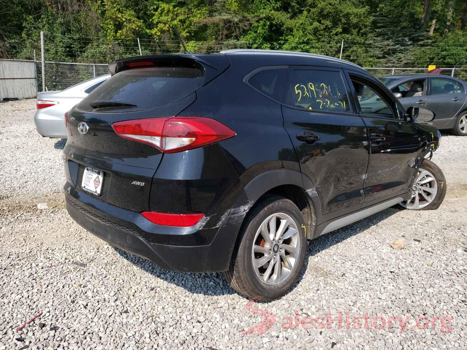 KM8J3CA4XHU400887 2017 HYUNDAI TUCSON