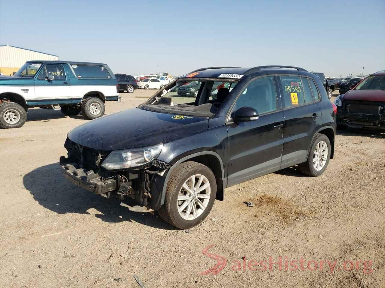 WVGAV7AX5HK047014 2017 VOLKSWAGEN TIGUAN