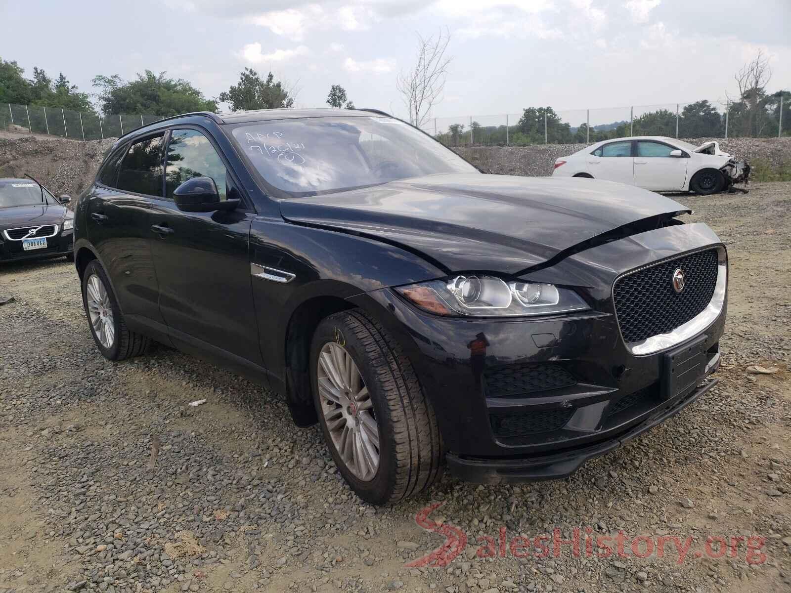 SADCJ2BVXHA496627 2017 JAGUAR F-PACE