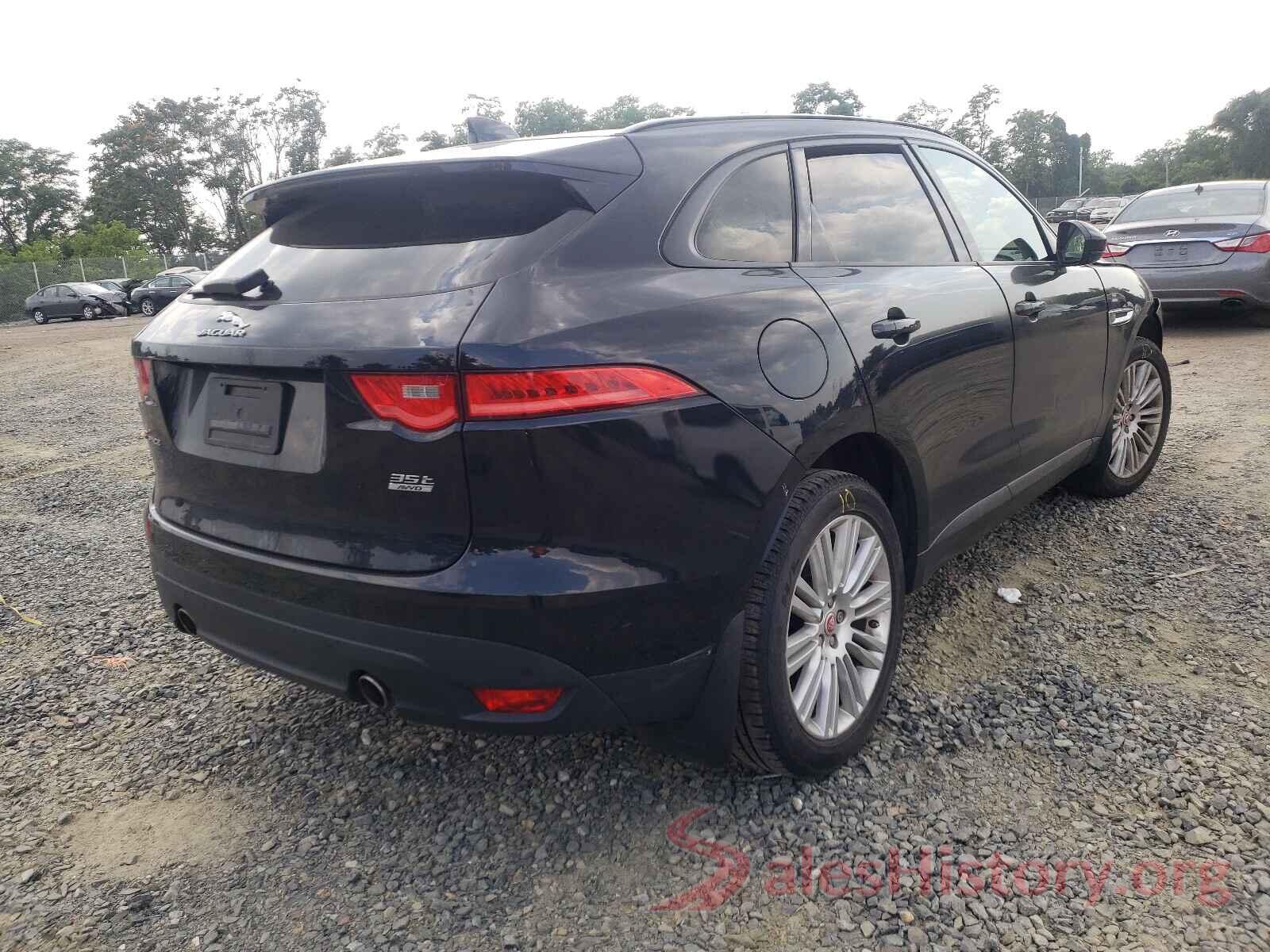 SADCJ2BVXHA496627 2017 JAGUAR F-PACE