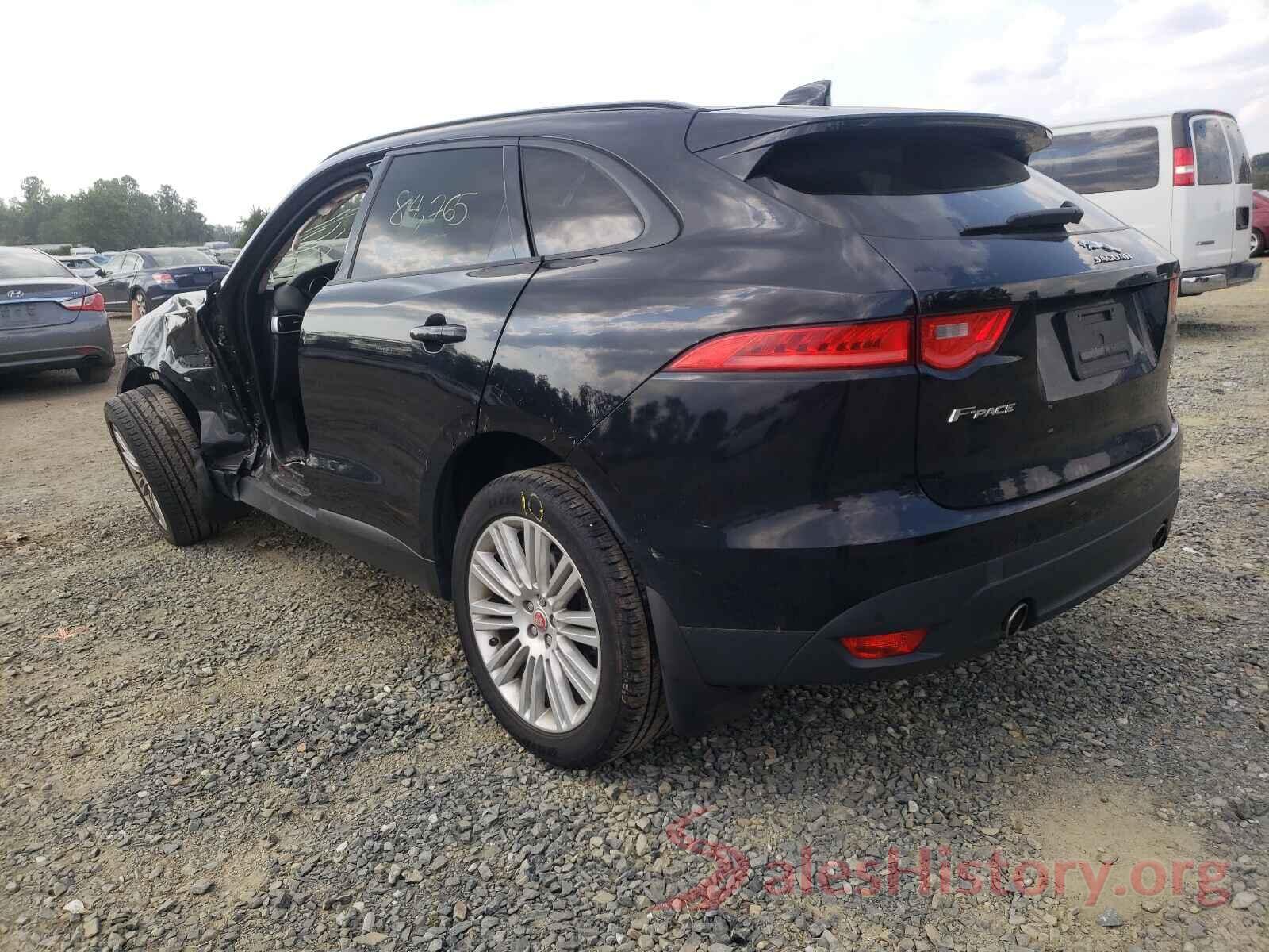 SADCJ2BVXHA496627 2017 JAGUAR F-PACE