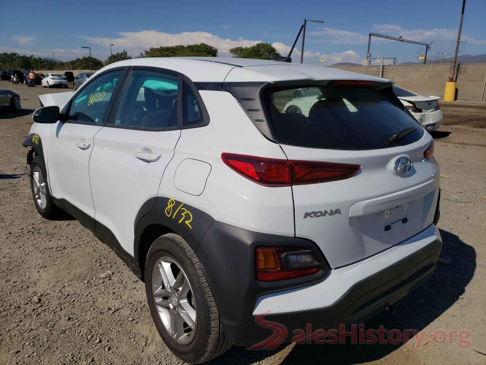 KM8K12AA4LU563263 2020 HYUNDAI KONA