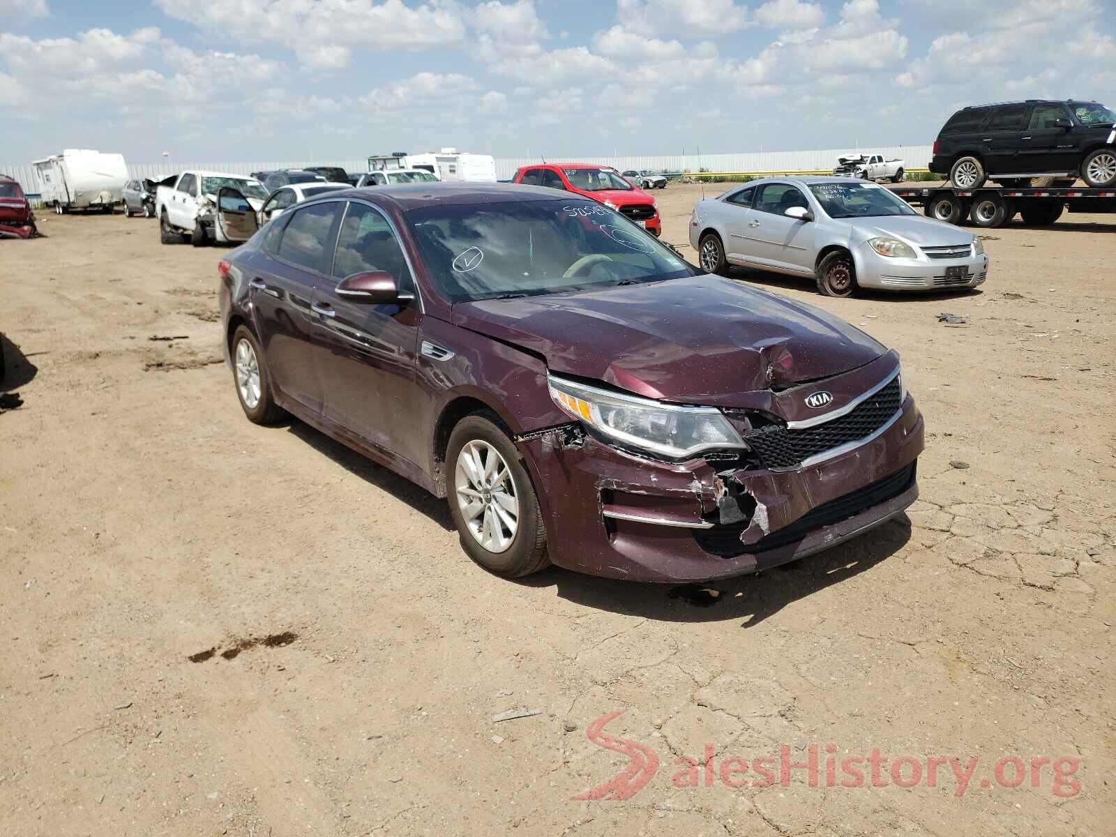 5XXGT4L3XGG112168 2016 KIA OPTIMA