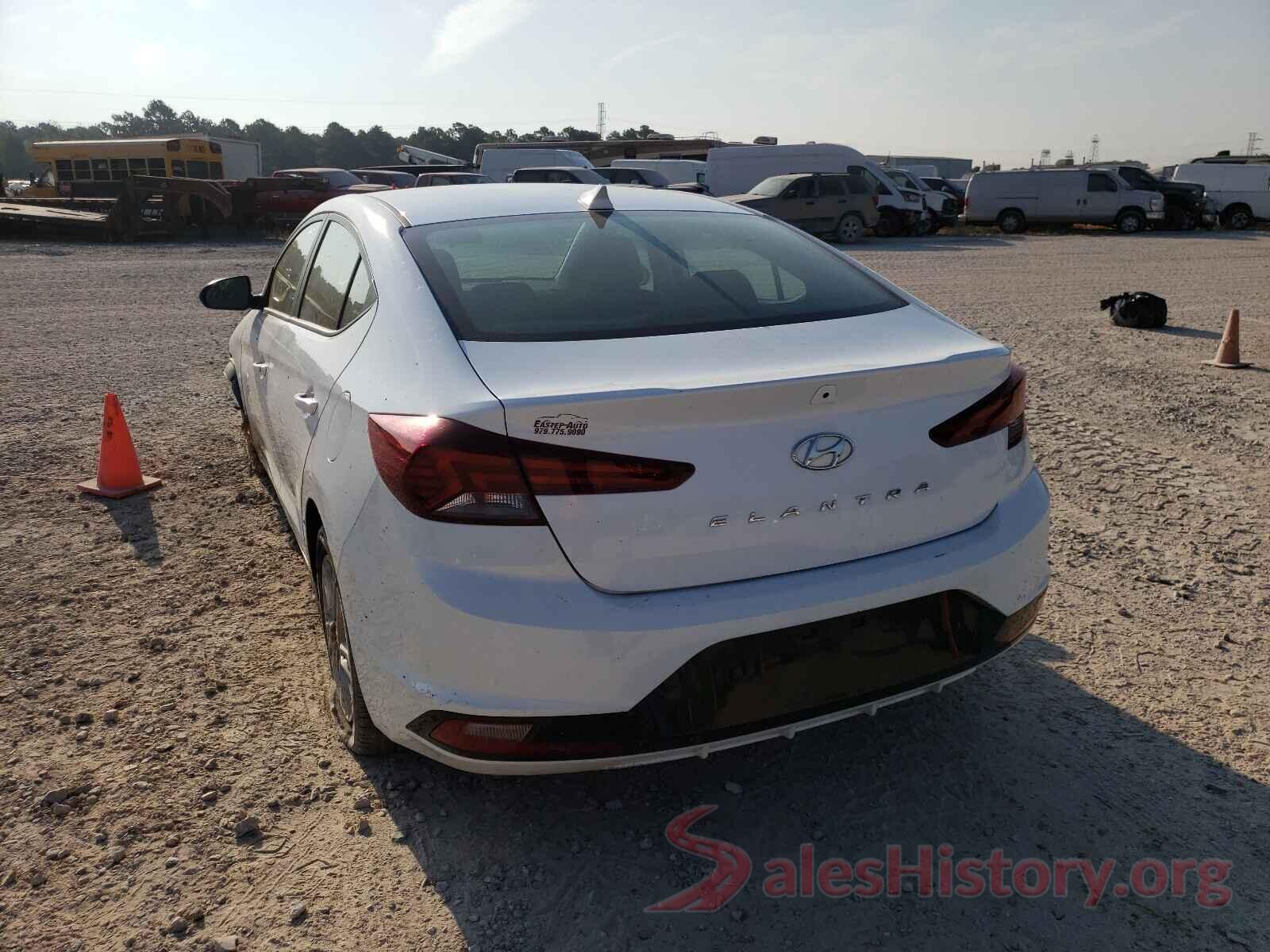 5NPD84LF2KH422133 2019 HYUNDAI ELANTRA