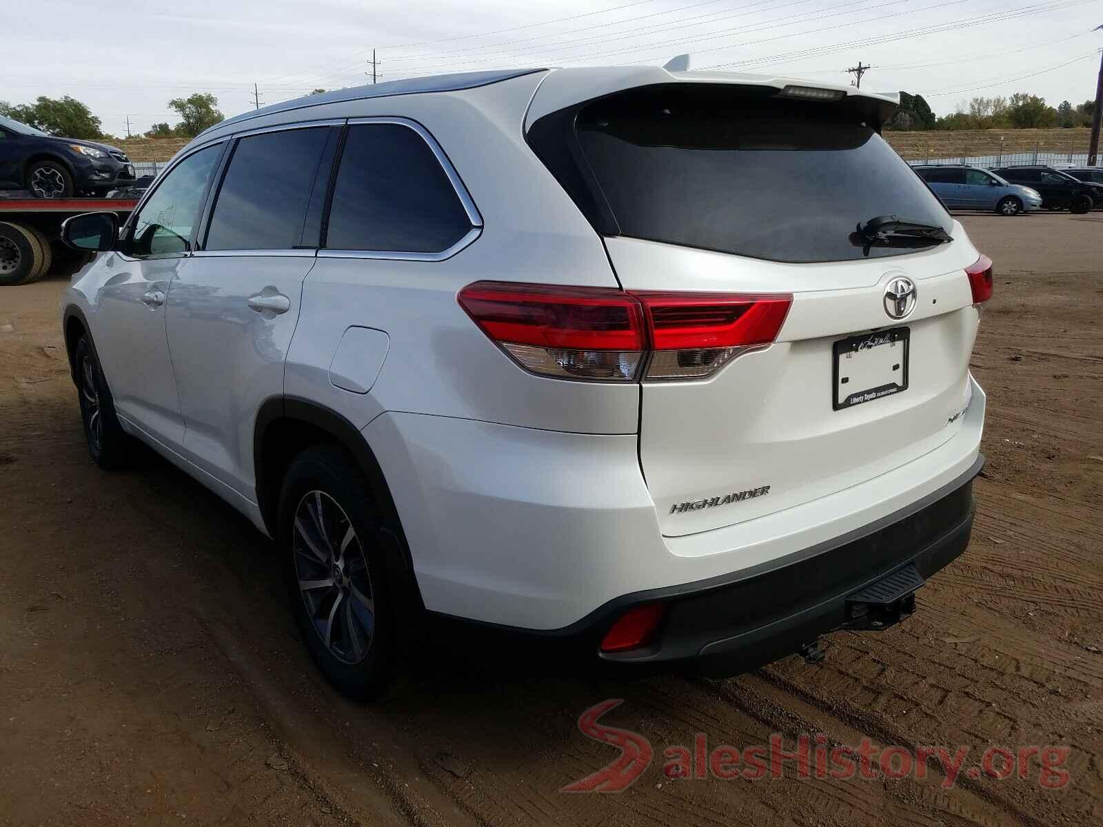 5TDJZRFH6HS514410 2017 TOYOTA HIGHLANDER