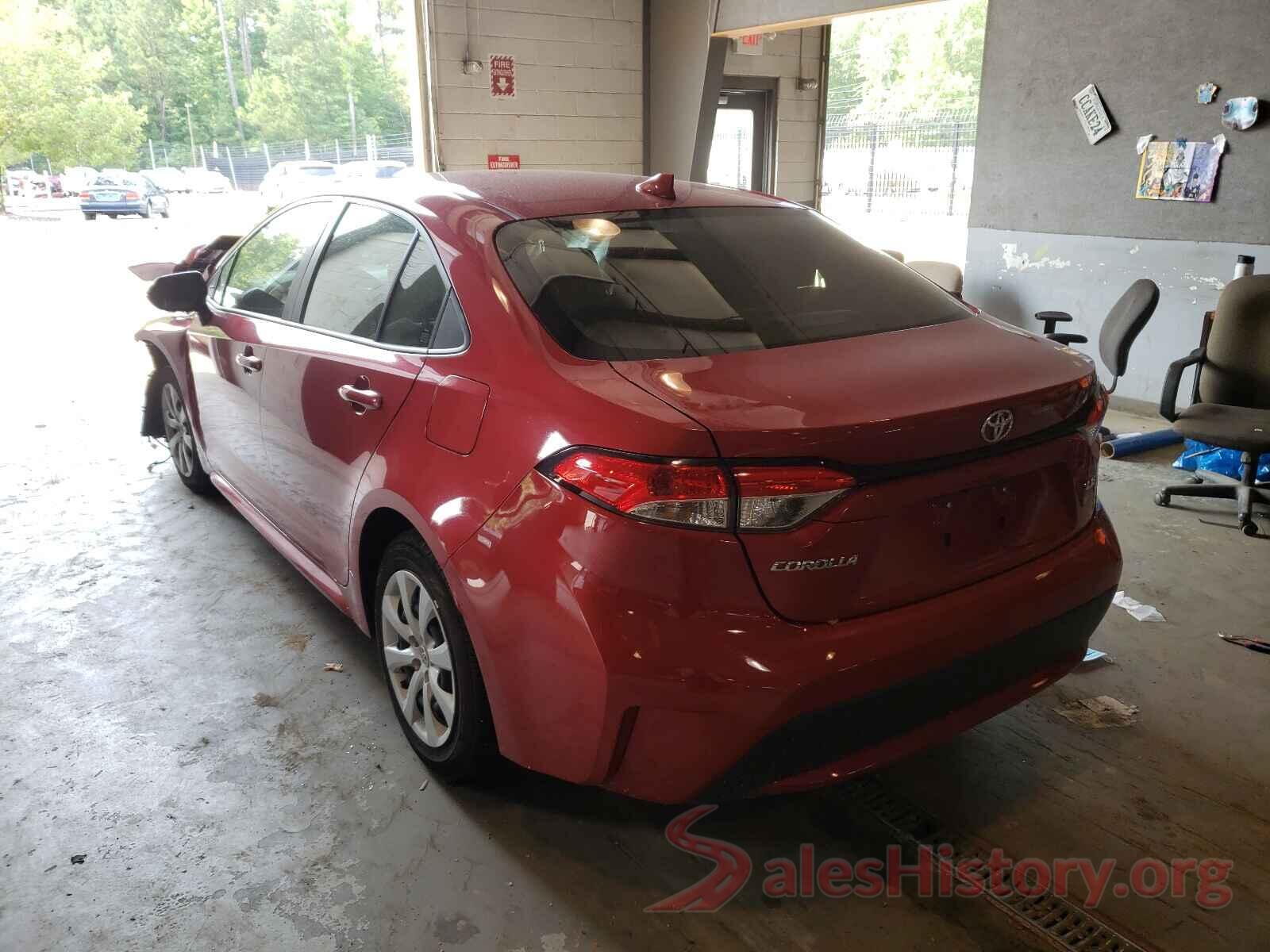 JTDEPMAEXMJ129382 2021 TOYOTA COROLLA