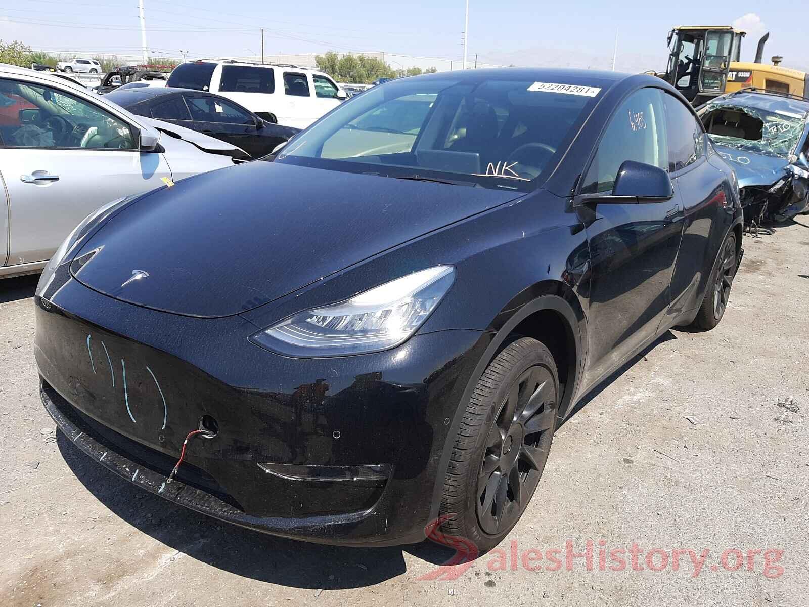 5YJYGDED9MF115866 2021 TESLA MODEL Y