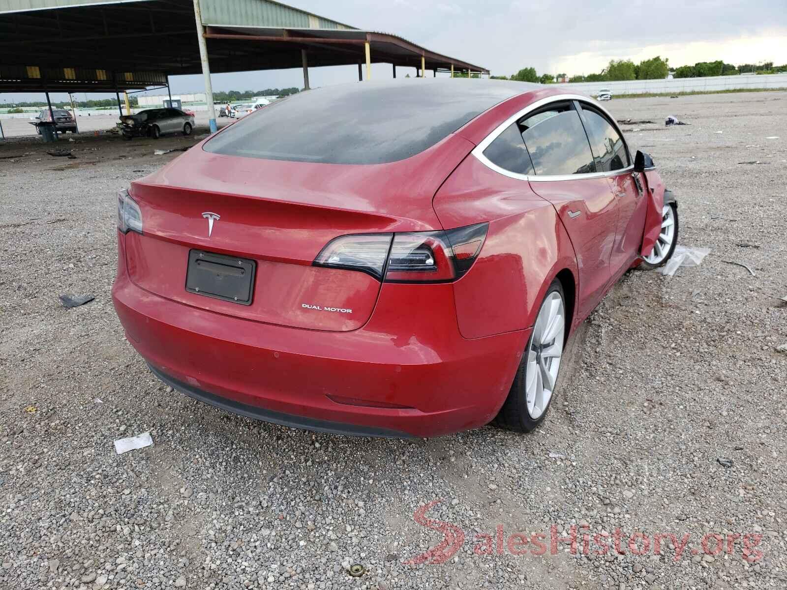 5YJ3E1EB6LF588961 2020 TESLA MODEL 3