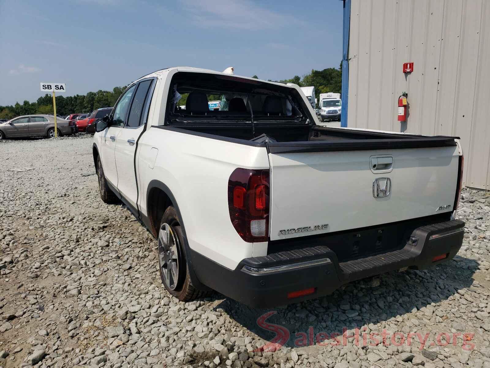 5FPYK3F78KB000326 2019 HONDA RIDGELINE