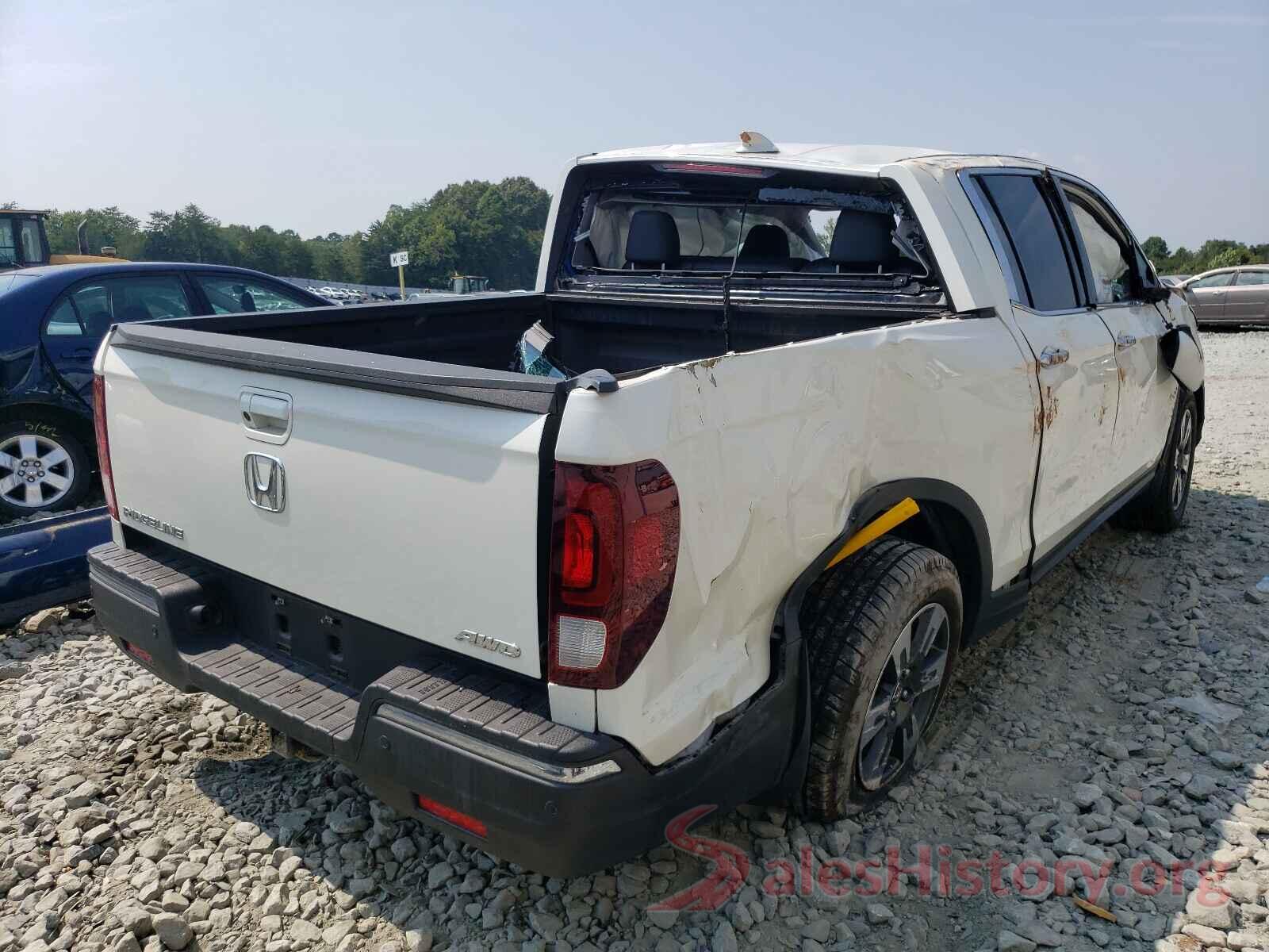 5FPYK3F78KB000326 2019 HONDA RIDGELINE