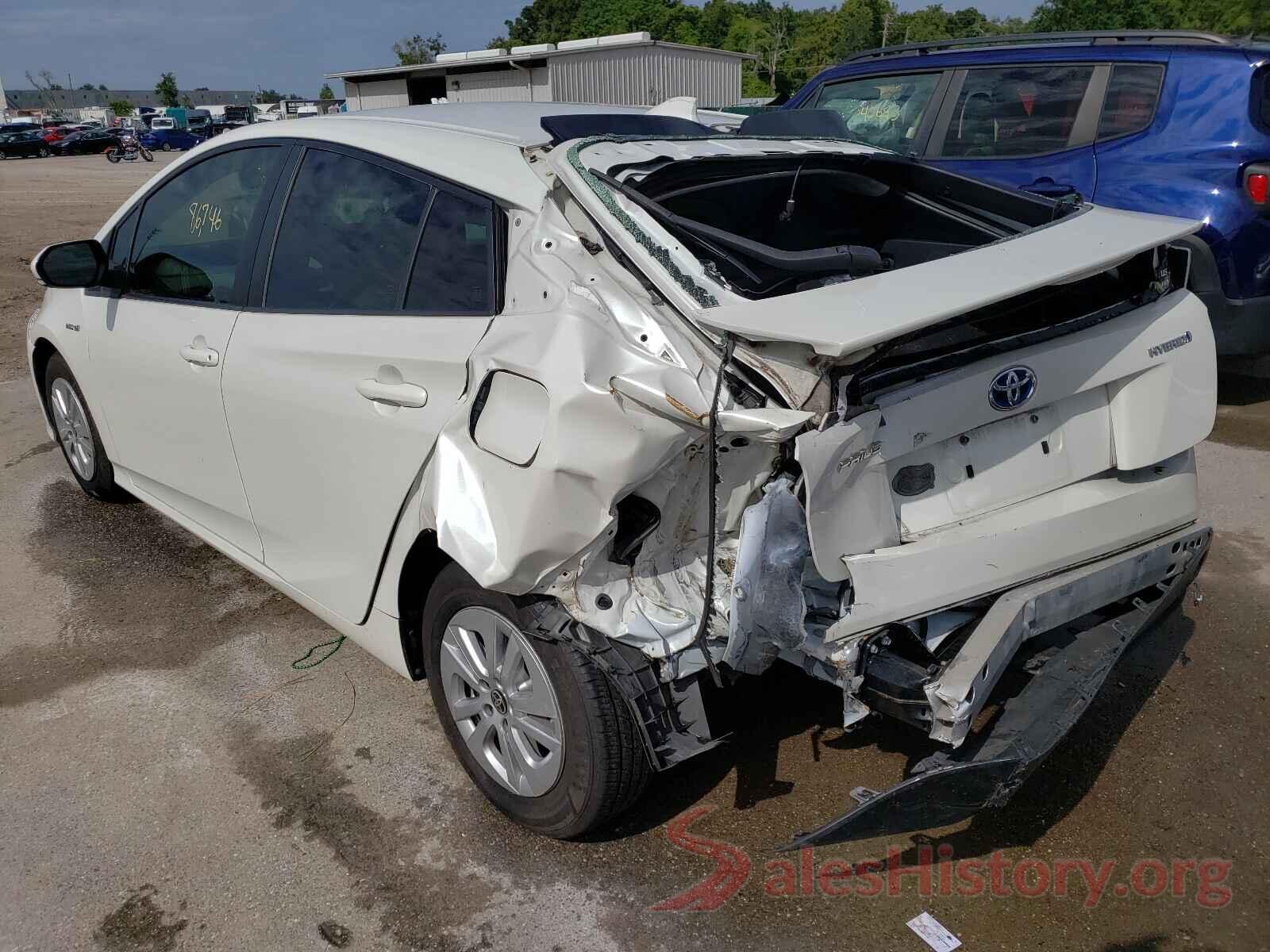 JTDKBRFU5G3003888 2016 TOYOTA PRIUS