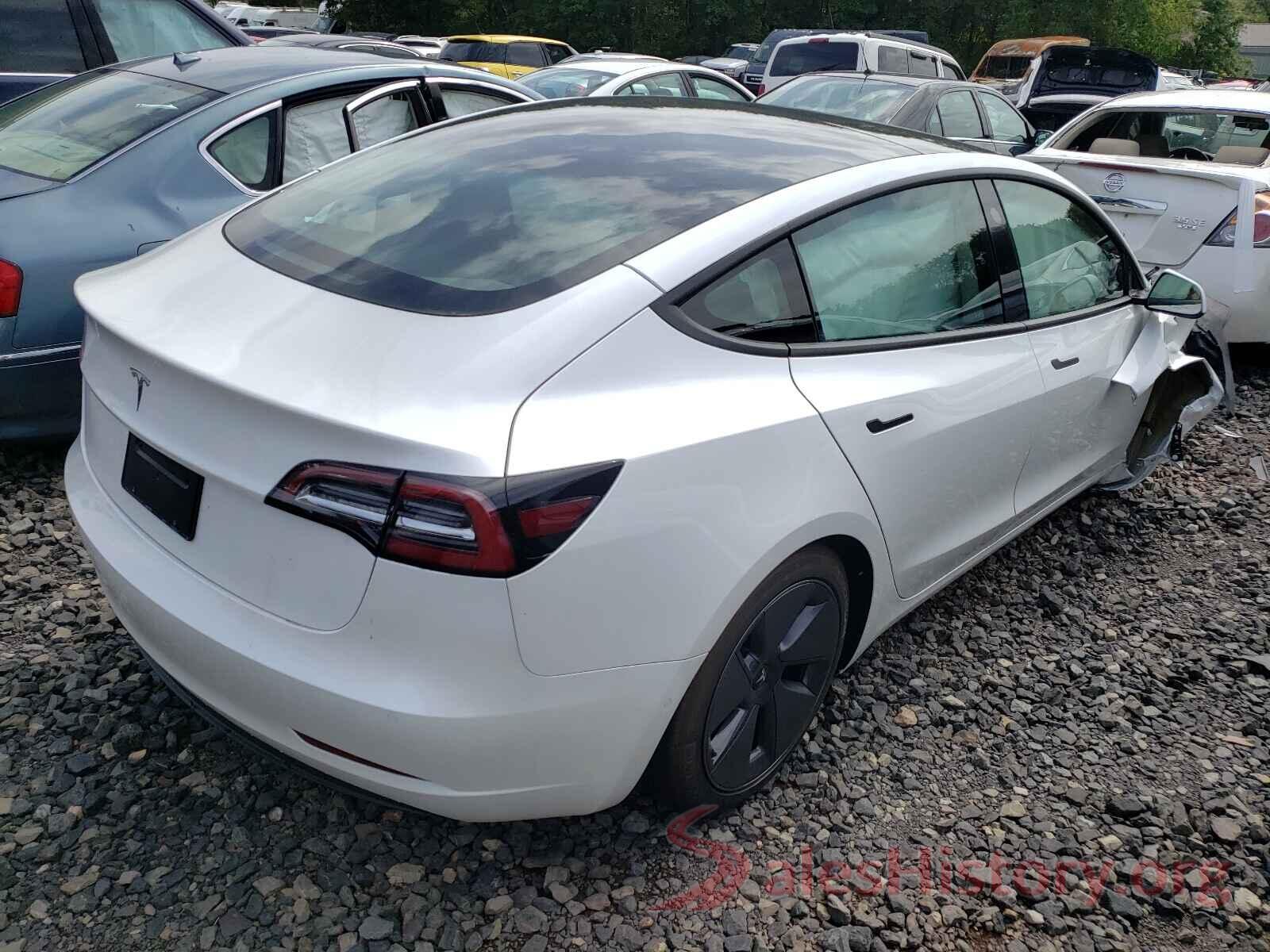 5YJ3E1EA0MF977412 2021 TESLA MODEL 3