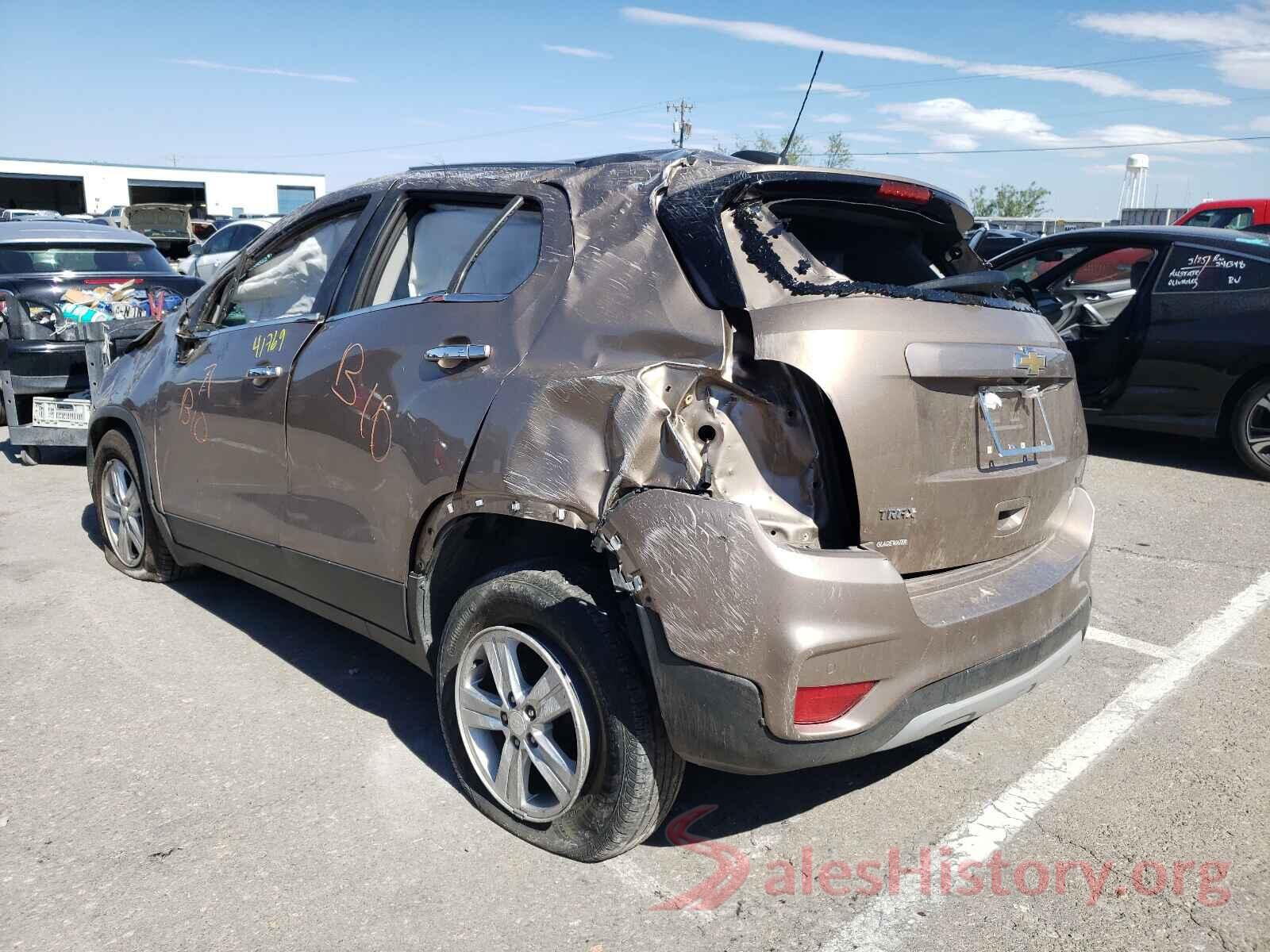 3GNCJLSB7JL167347 2018 CHEVROLET TRAX