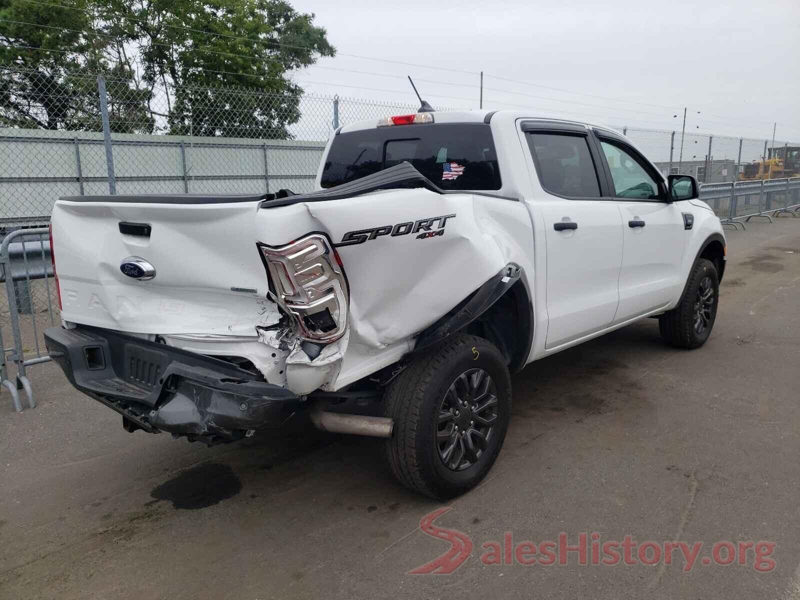 1FTER4FH2KLA21563 2019 FORD RANGER