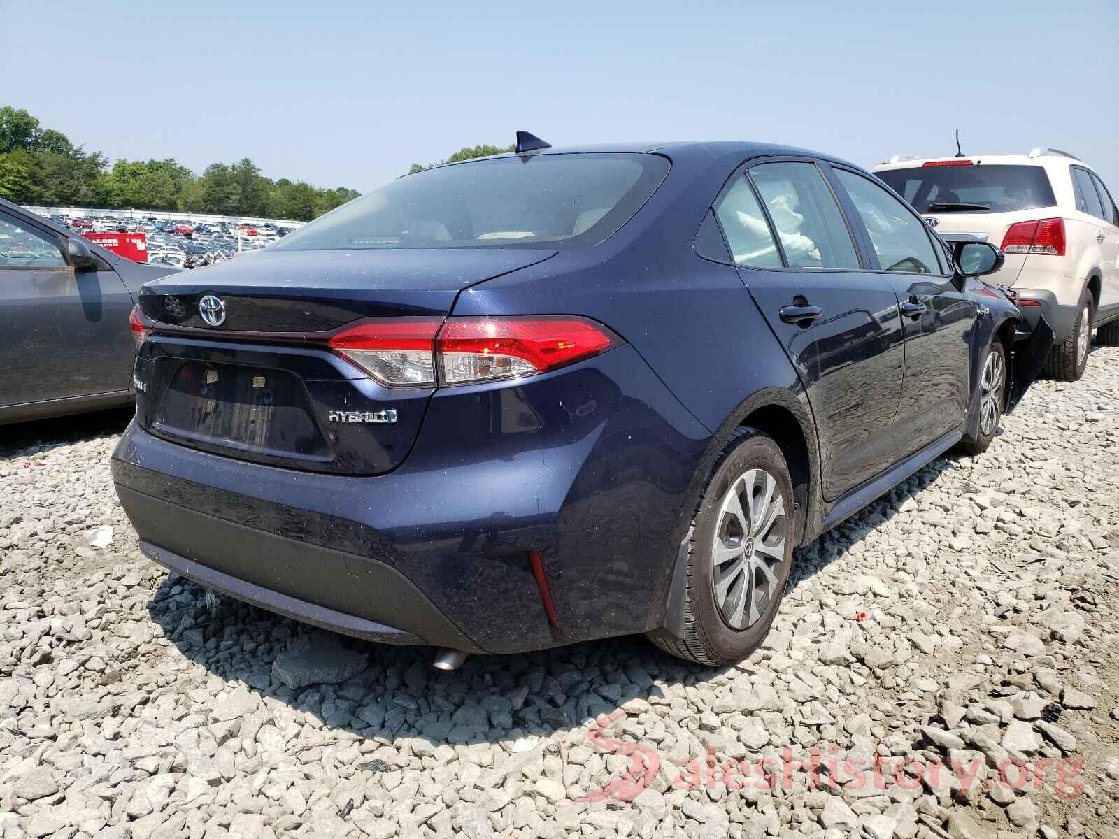 JTDEBRBE5LJ012415 2020 TOYOTA COROLLA