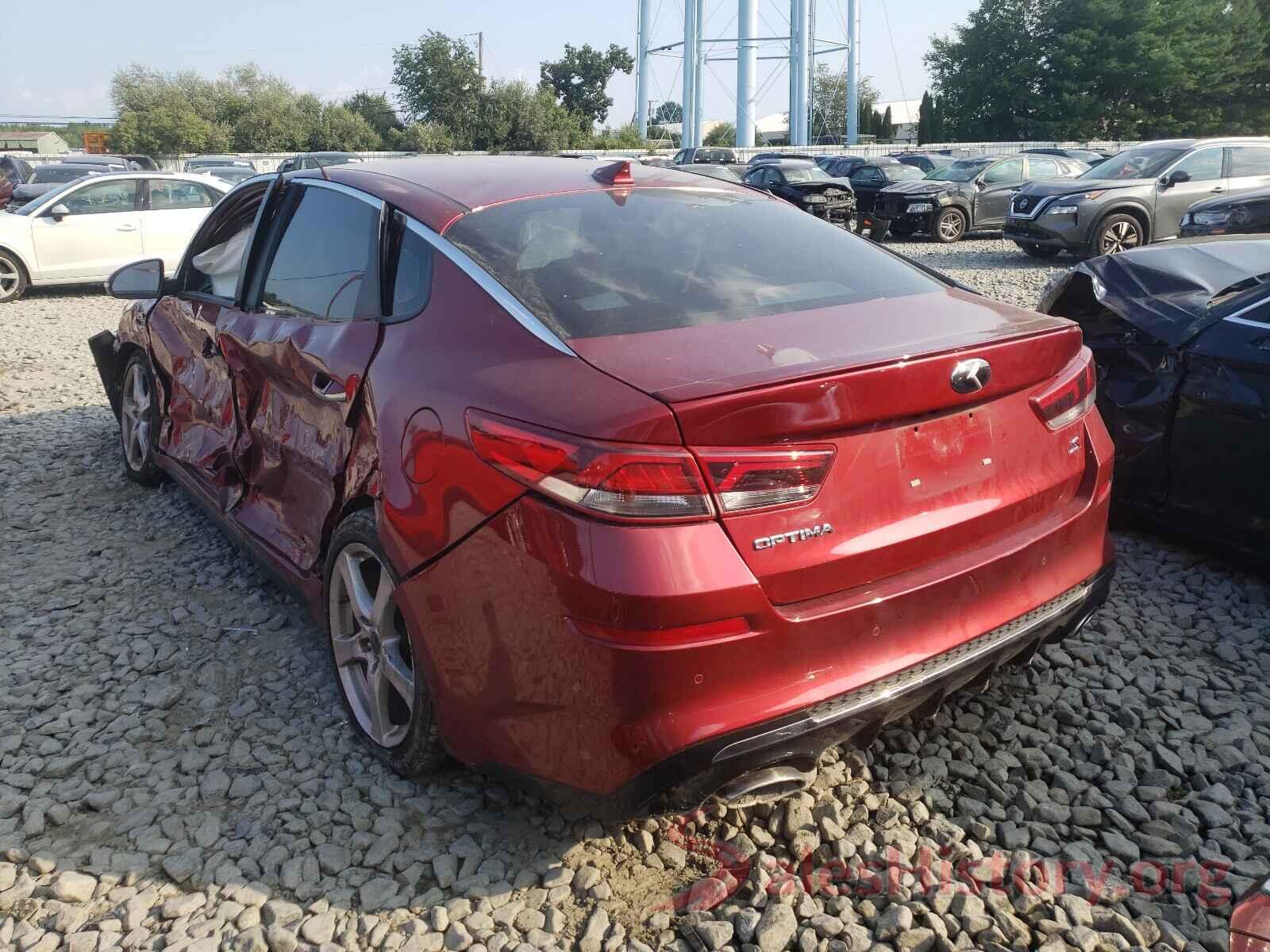 5XXGT4L32KG361475 2019 KIA OPTIMA