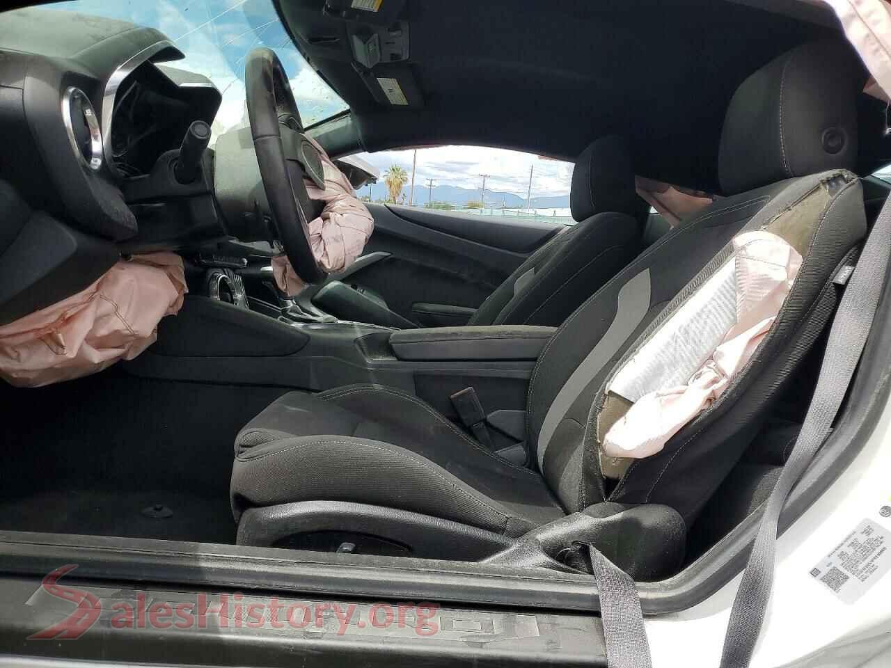 2023 CHEVROLET CAMARO VIN 1G1FB1RS1P0140608, engine bay