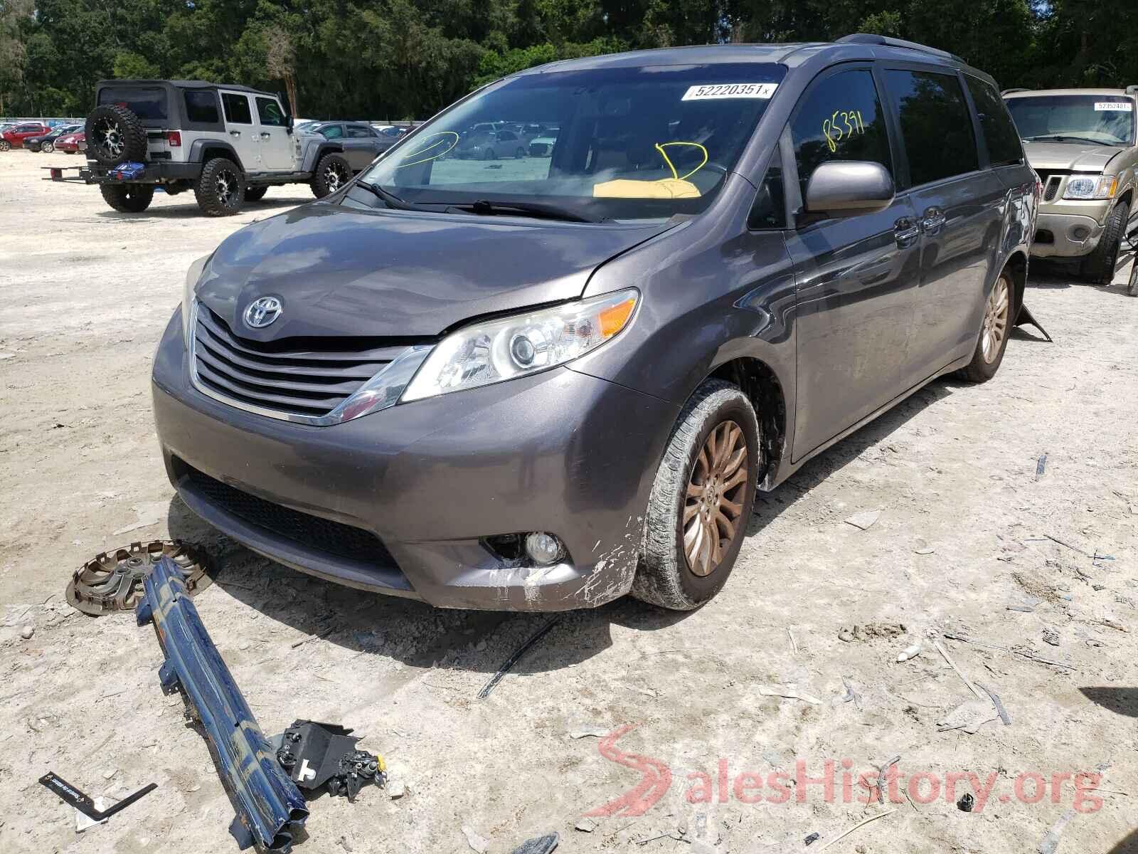 5TDYK3DC9GS707057 2016 TOYOTA SIENNA