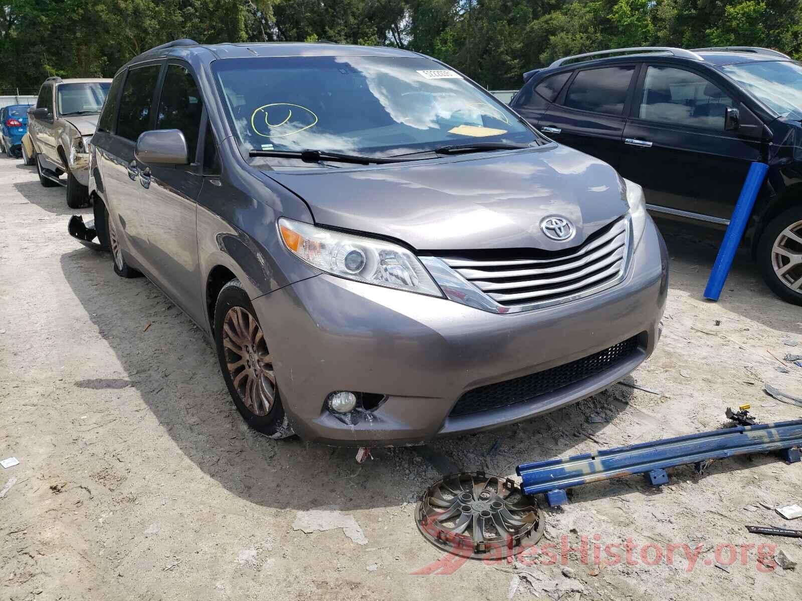 5TDYK3DC9GS707057 2016 TOYOTA SIENNA