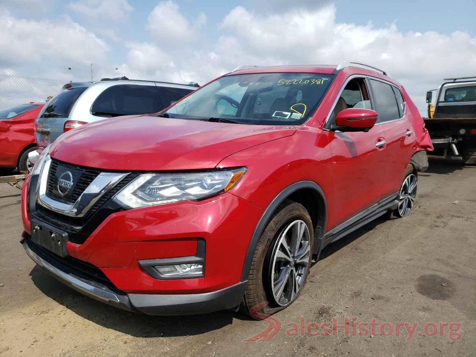 5N1AT2MVXHC794864 2017 NISSAN ROGUE