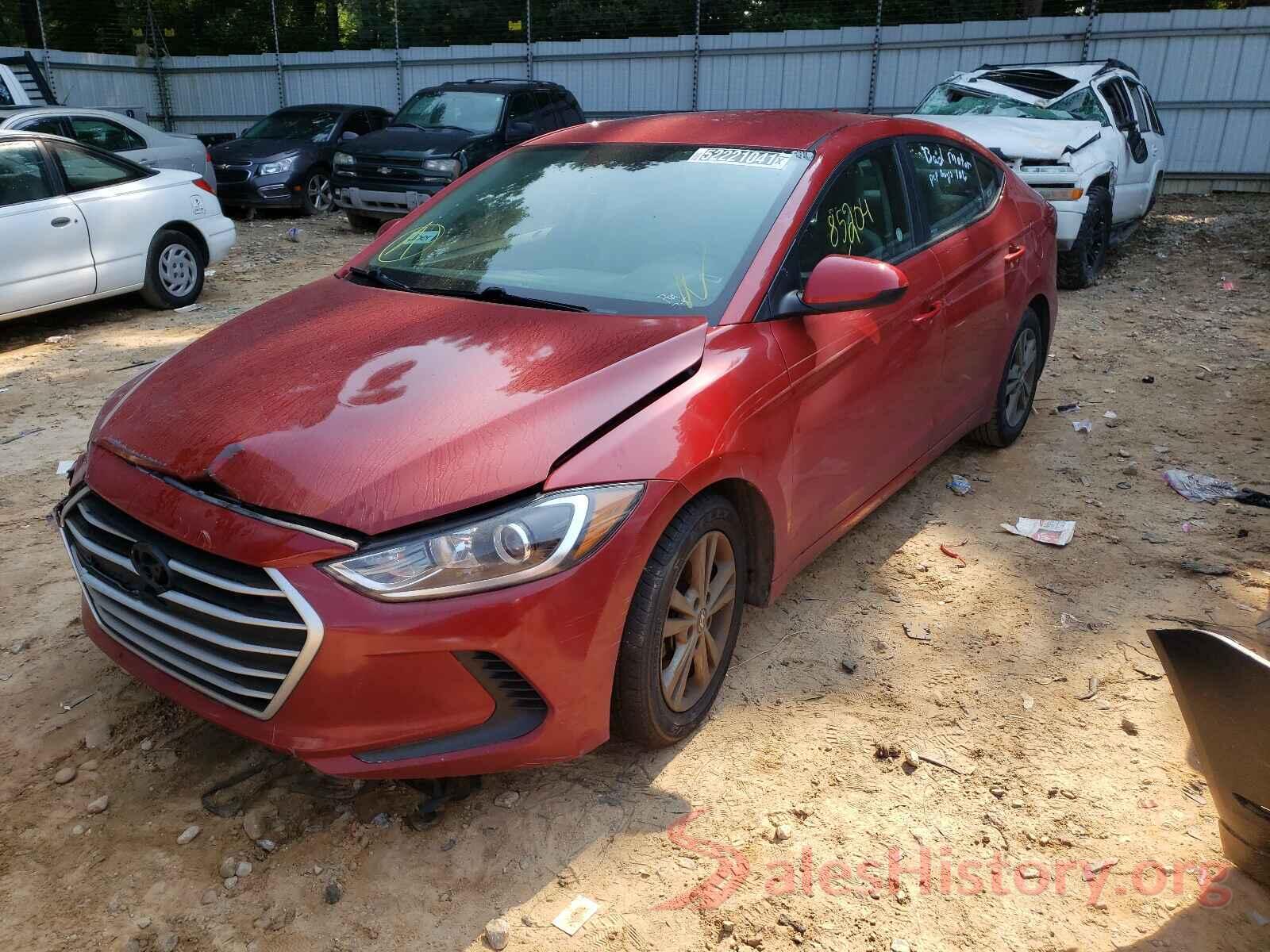 5NPD84LFXJH305141 2018 HYUNDAI ELANTRA