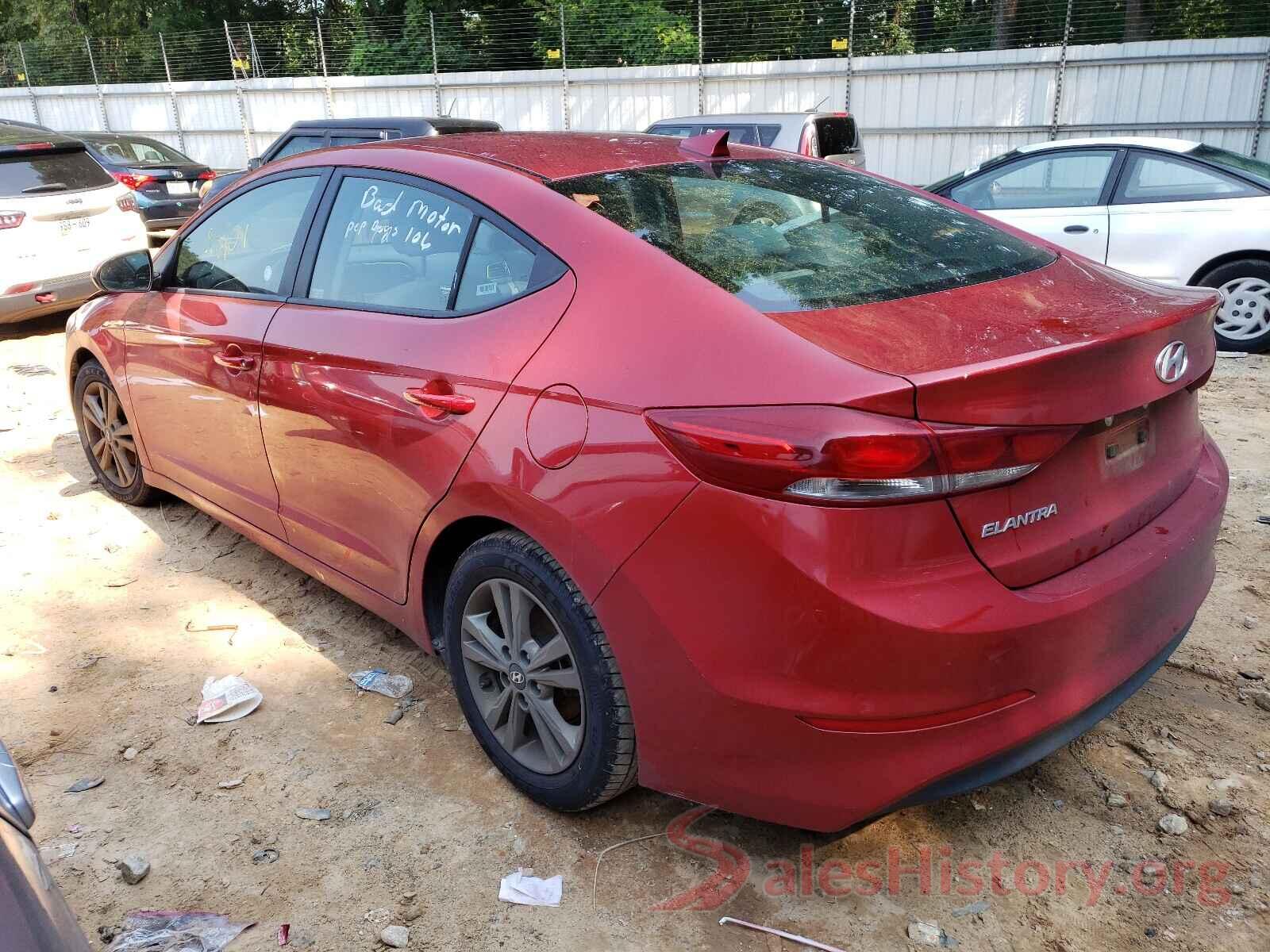 5NPD84LFXJH305141 2018 HYUNDAI ELANTRA