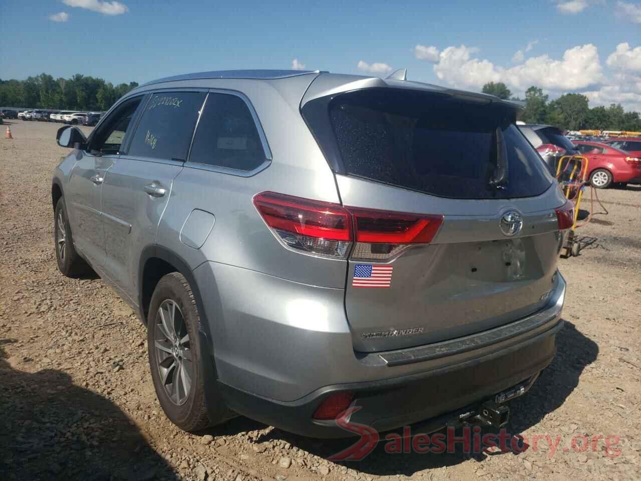 5TDJZRFH6JS544559 2018 TOYOTA HIGHLANDER