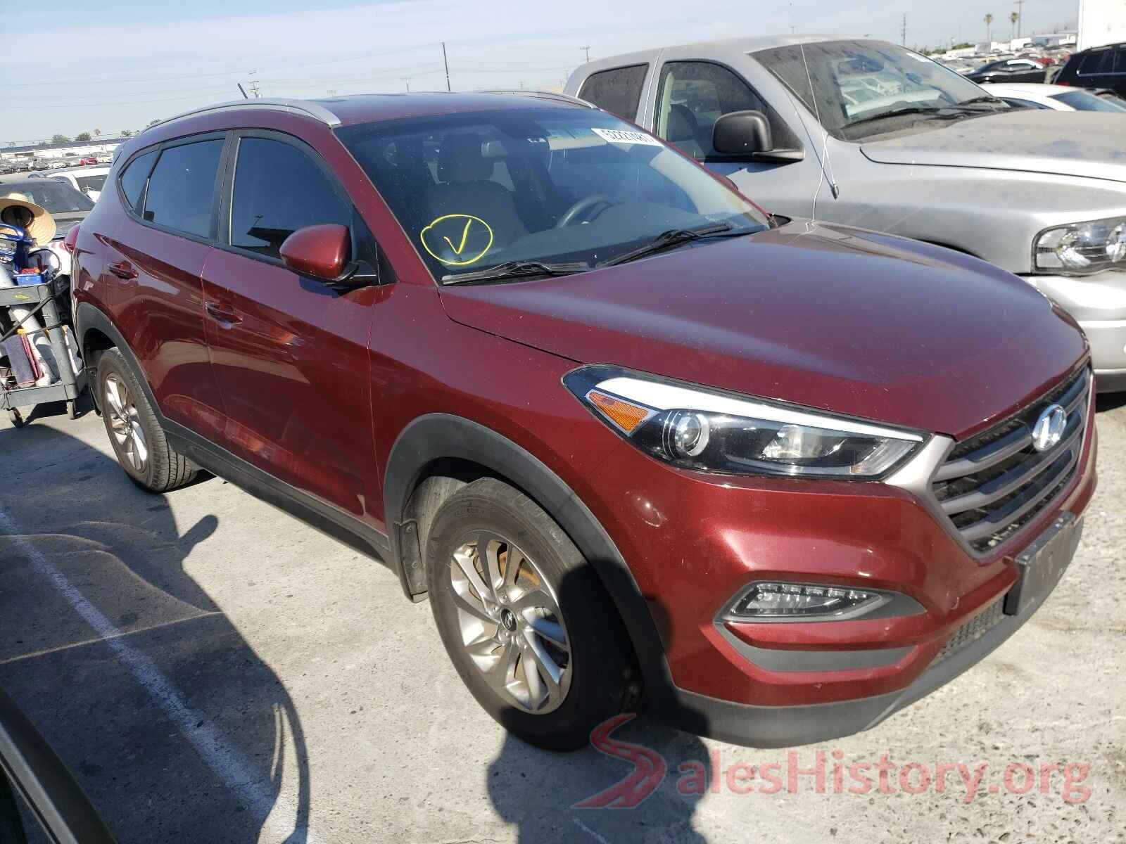 KM8J33A43GU160631 2016 HYUNDAI TUCSON