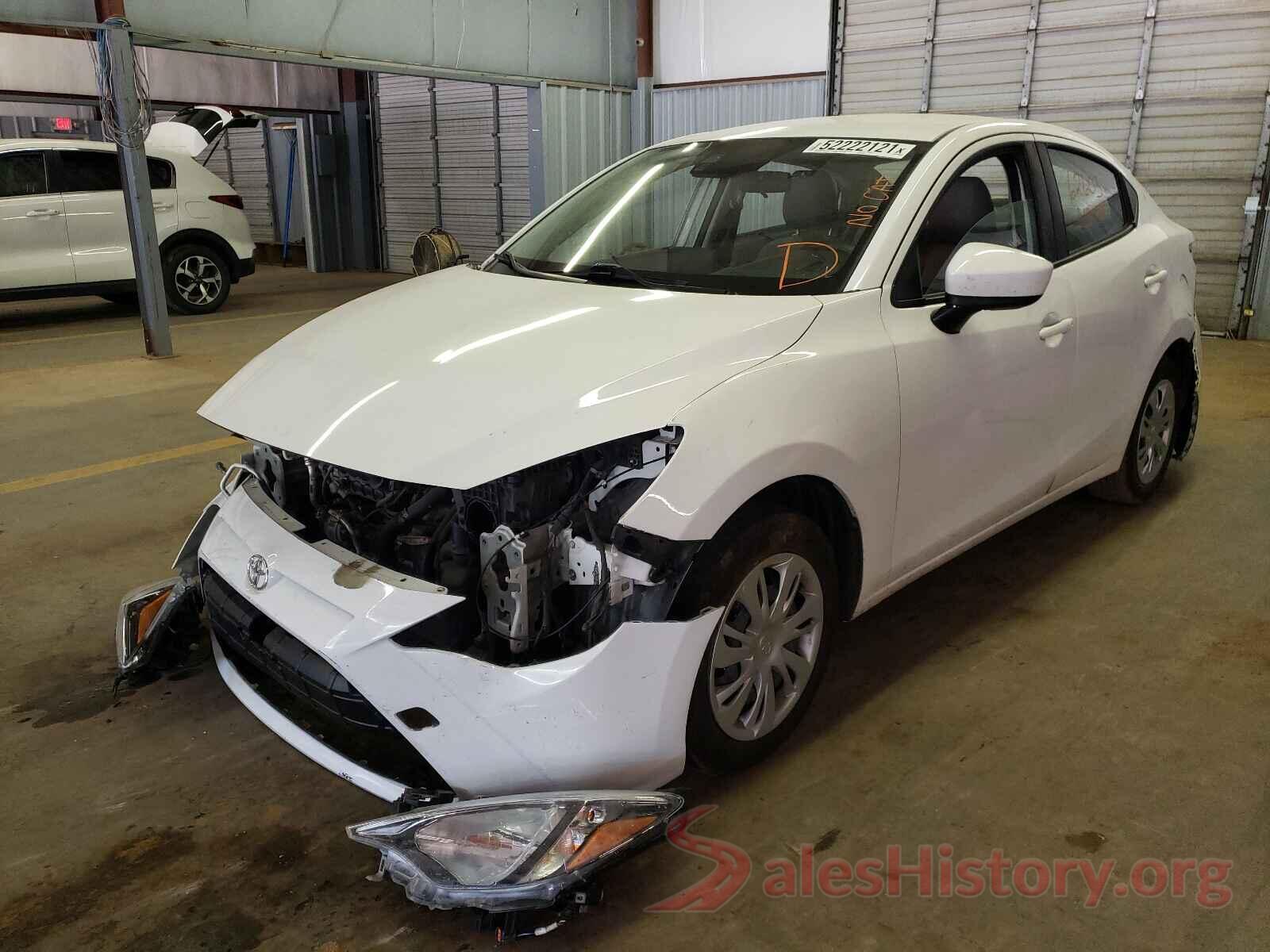 3MYDLBYV5KY520497 2019 TOYOTA YARIS