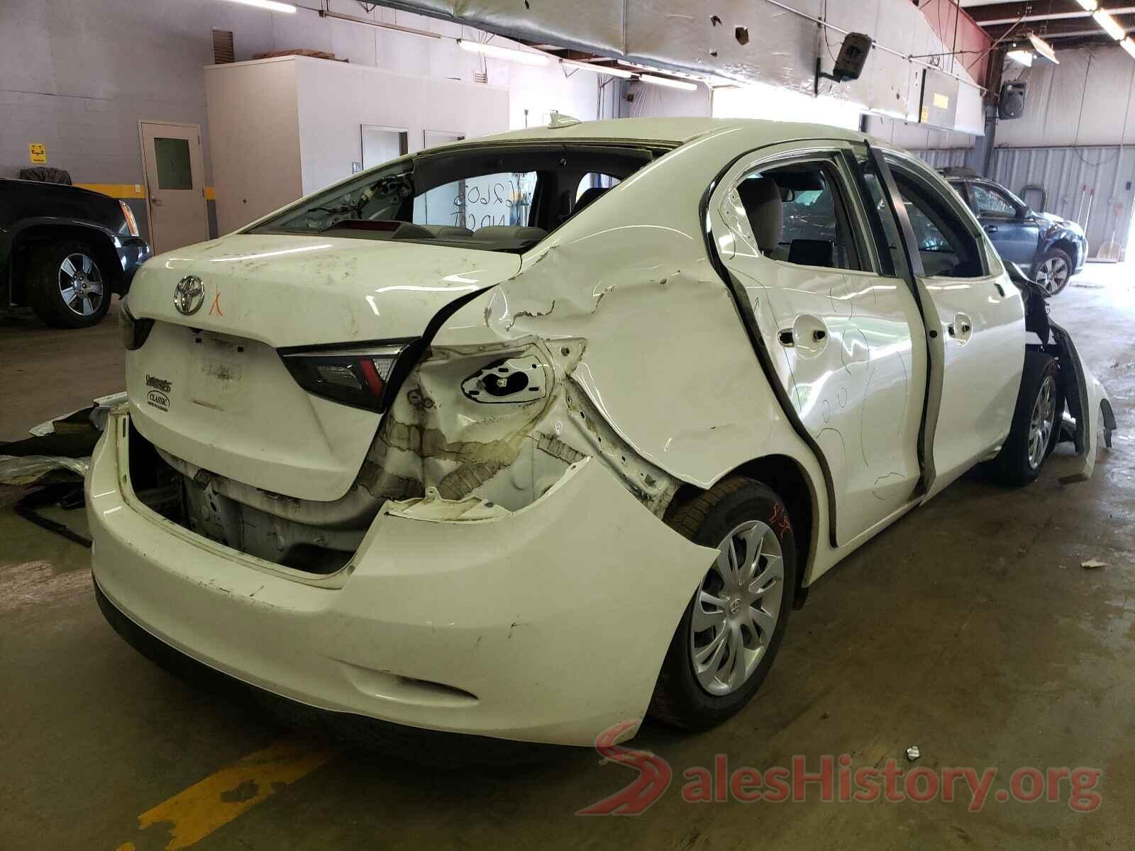 3MYDLBYV5KY520497 2019 TOYOTA YARIS