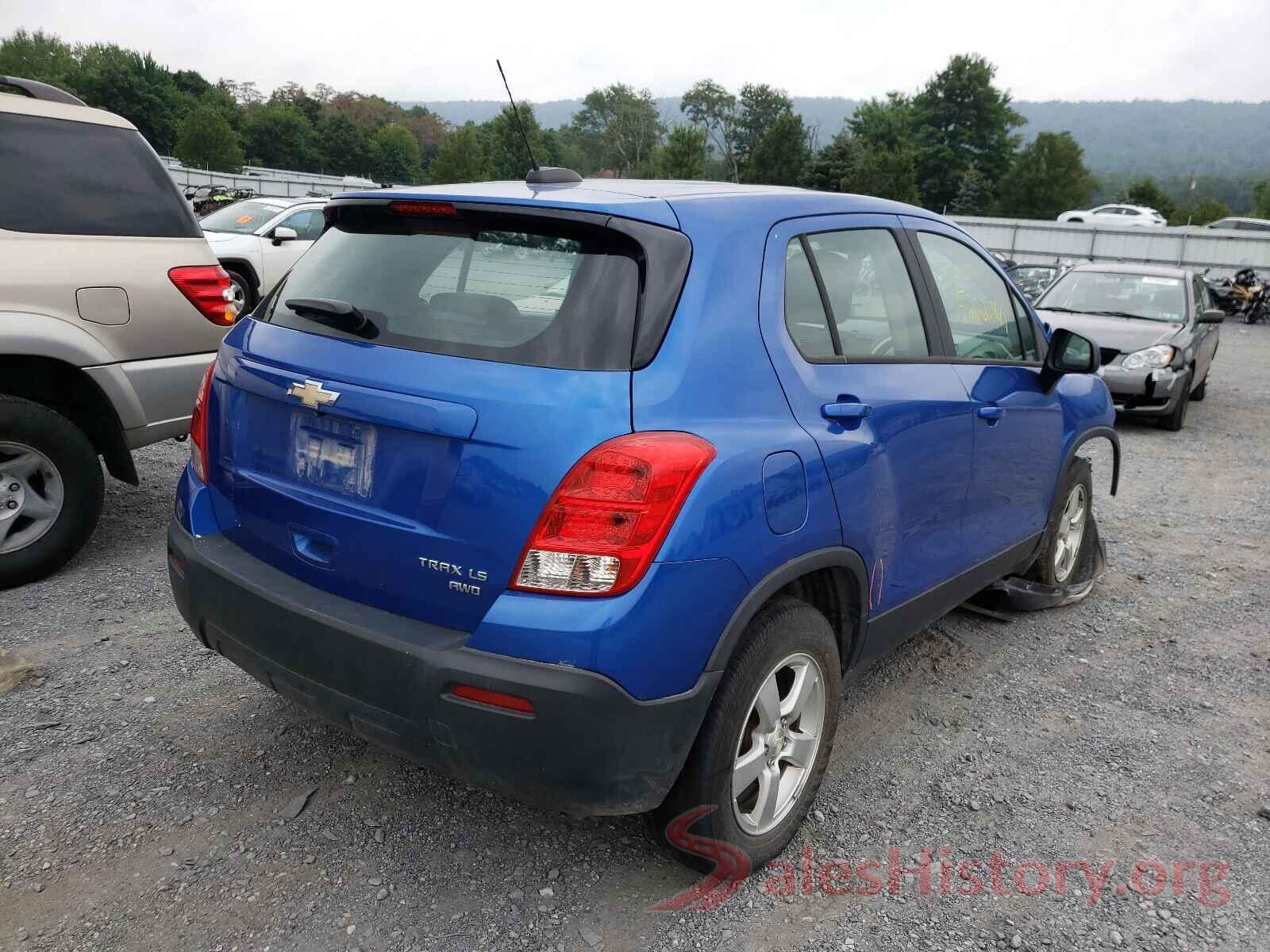 KL7CJNSBXGB543566 2016 CHEVROLET TRAX