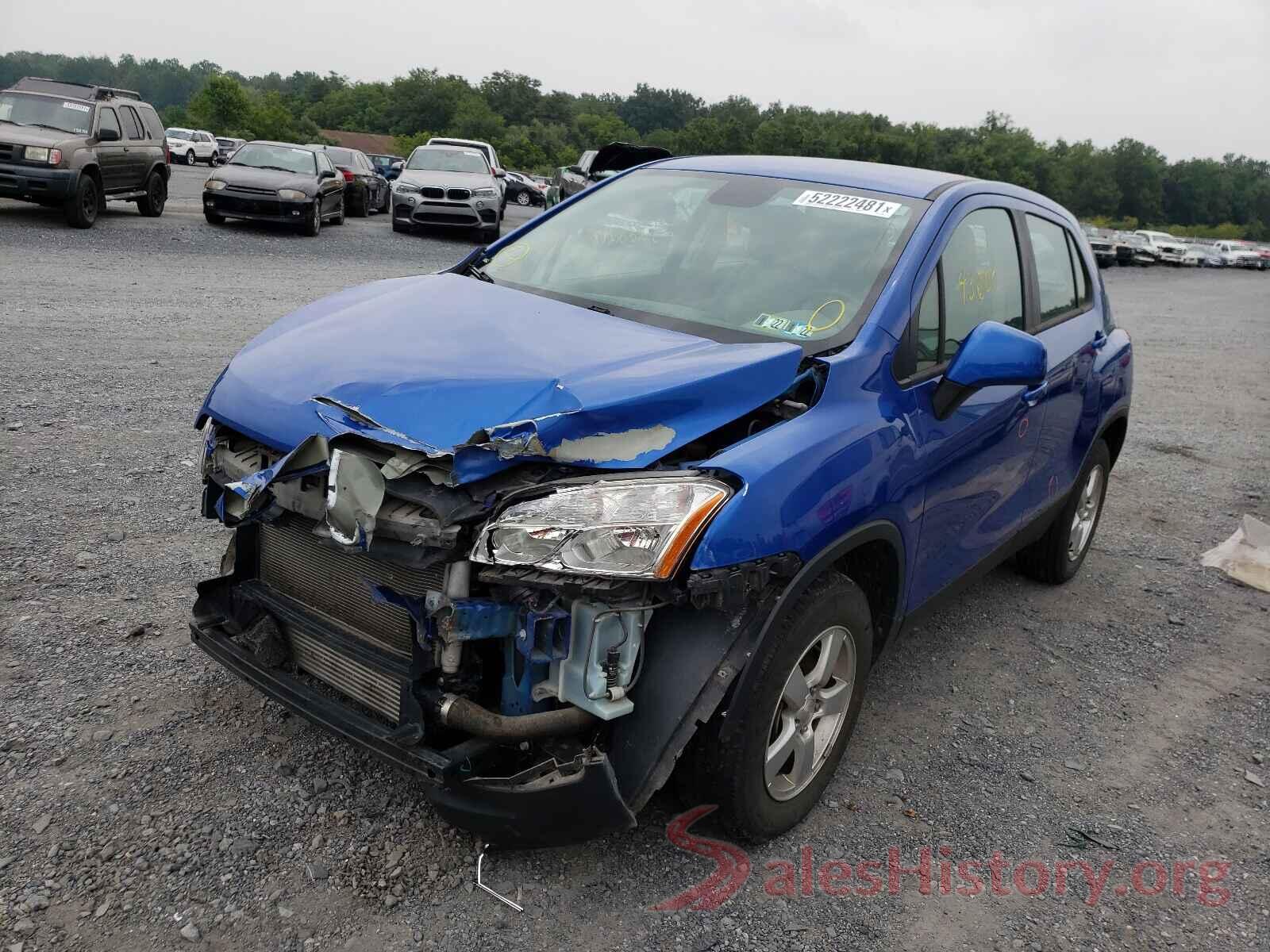 KL7CJNSBXGB543566 2016 CHEVROLET TRAX