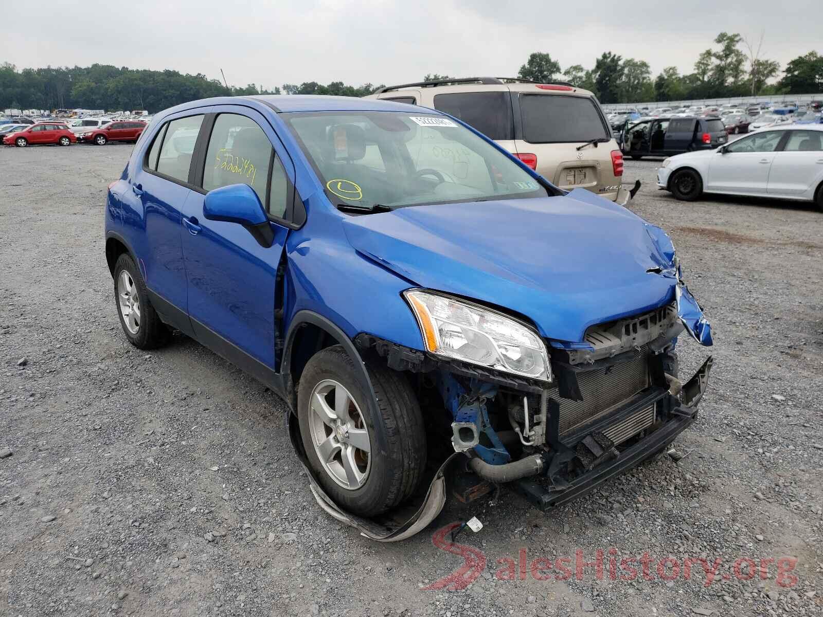 KL7CJNSBXGB543566 2016 CHEVROLET TRAX