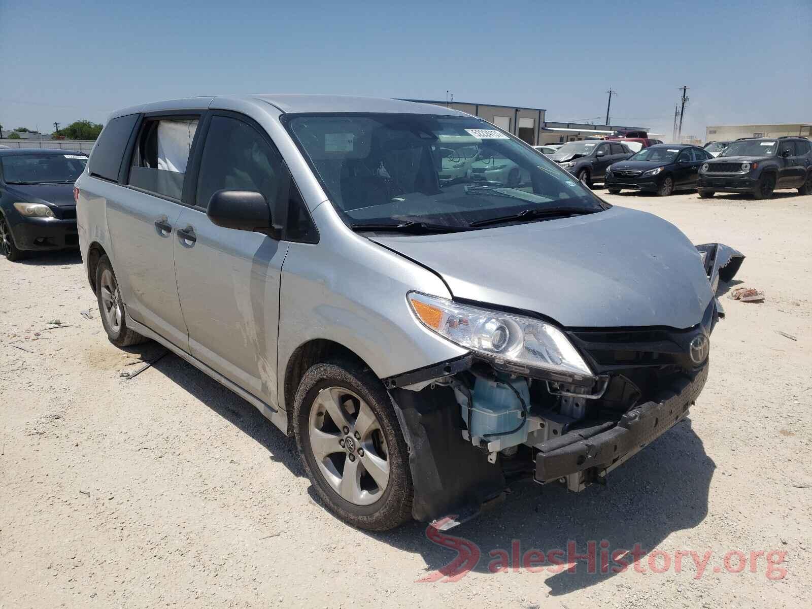 5TDZZ3DC7LS021111 2020 TOYOTA SIENNA