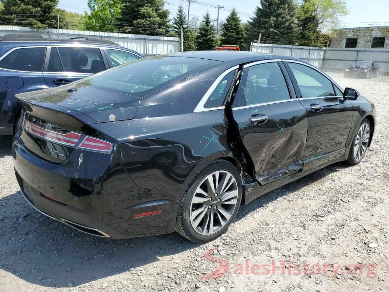 3LN6L5F95KR607014 2019 LINCOLN MKZ