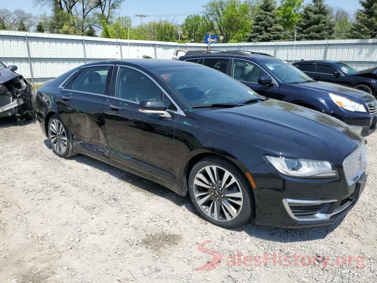 3LN6L5F95KR607014 2019 LINCOLN MKZ