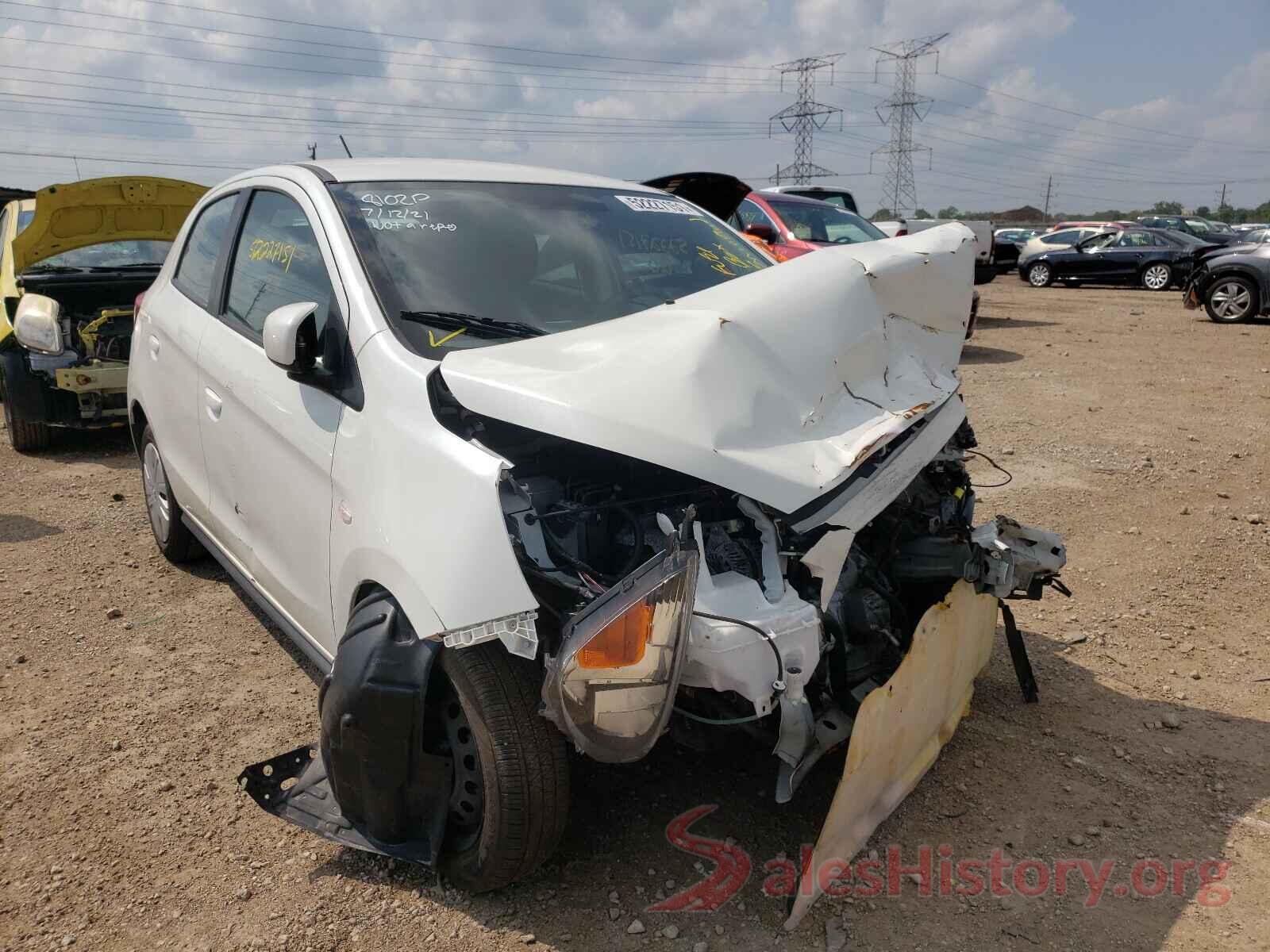 ML32A3HJ0KH014461 2019 MITSUBISHI MIRAGE