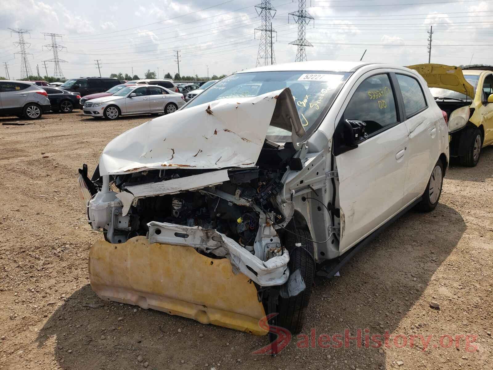 ML32A3HJ0KH014461 2019 MITSUBISHI MIRAGE