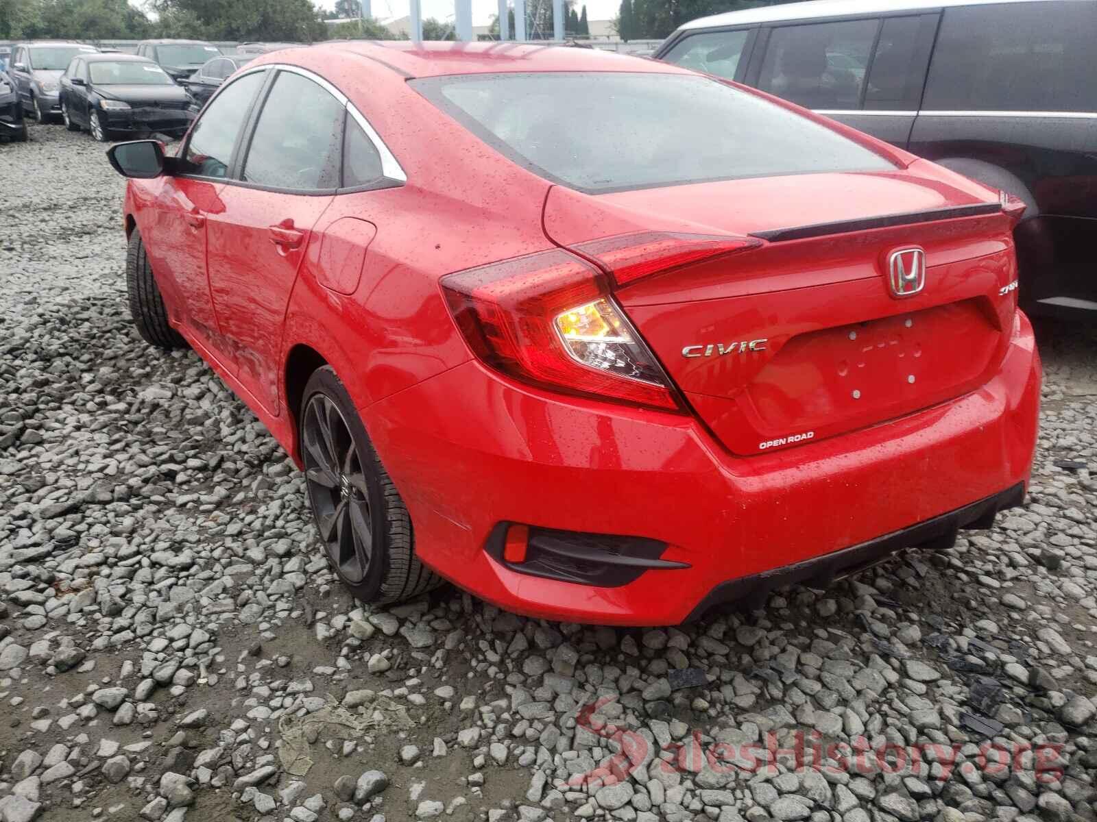 2HGFC2F84KH577382 2019 HONDA CIVIC