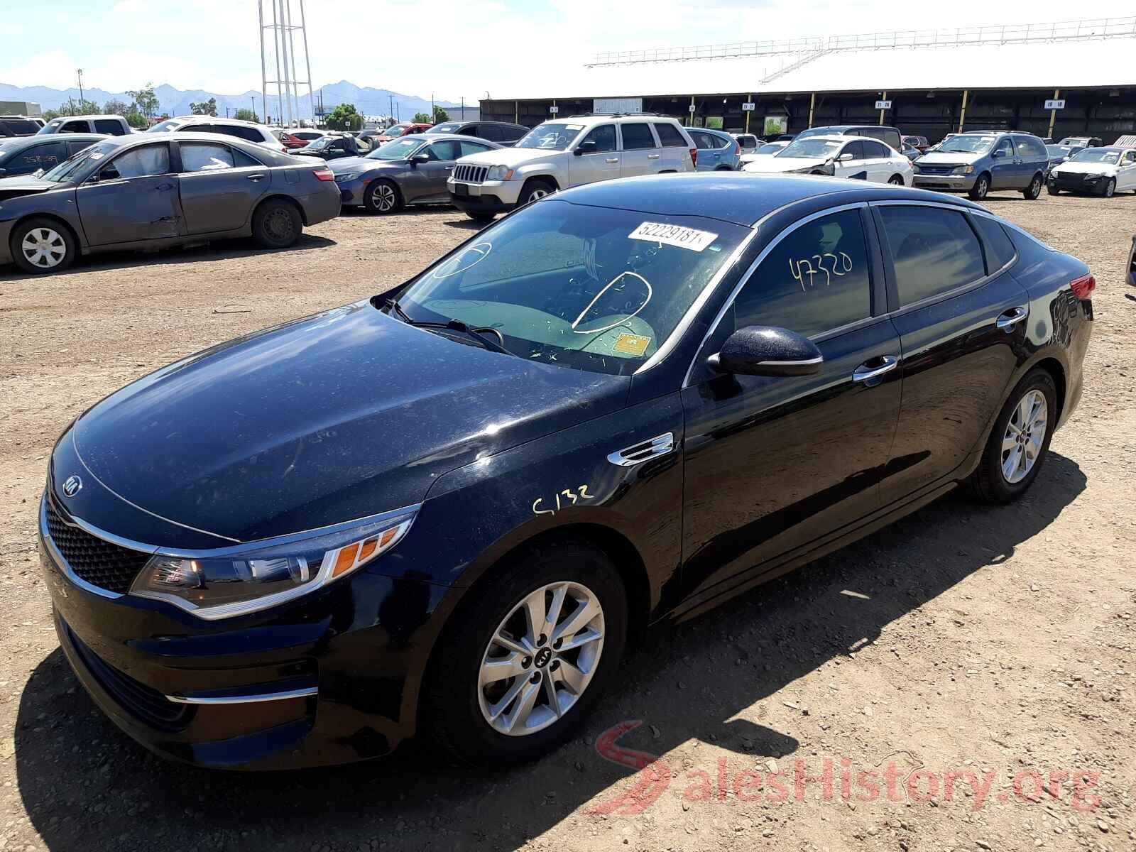 5XXGT4L33HG164565 2017 KIA OPTIMA