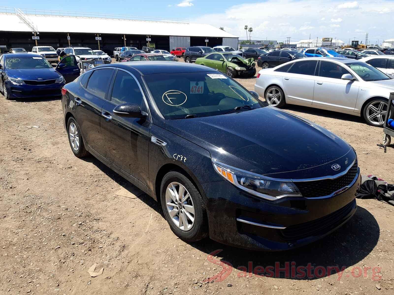 5XXGT4L33HG164565 2017 KIA OPTIMA