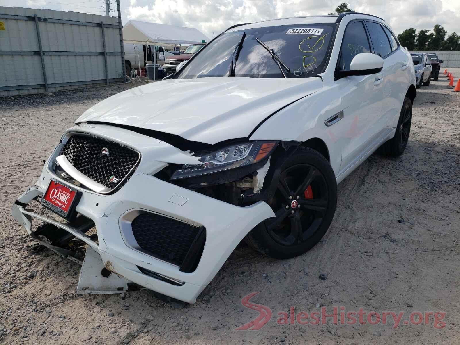 SADCM2FV7JA288941 2018 JAGUAR F-PACE