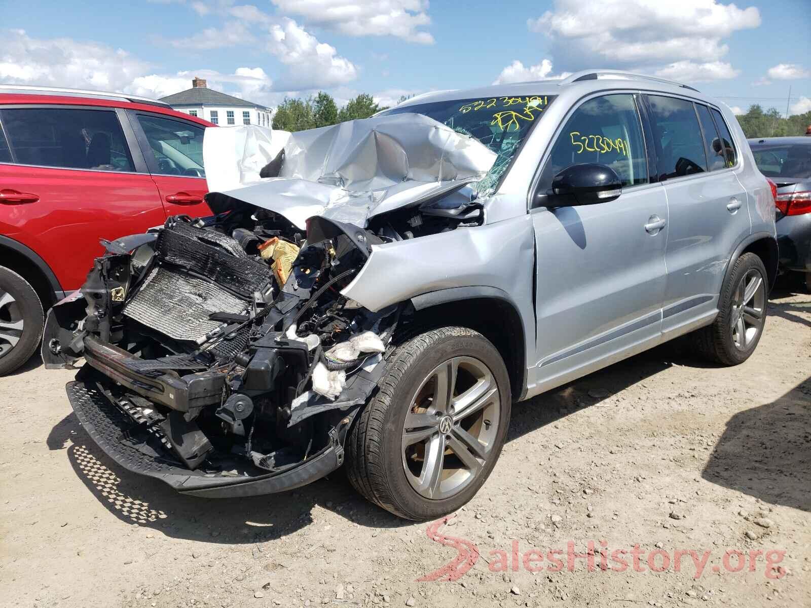 WVGUV7AX0HK009798 2017 VOLKSWAGEN TIGUAN