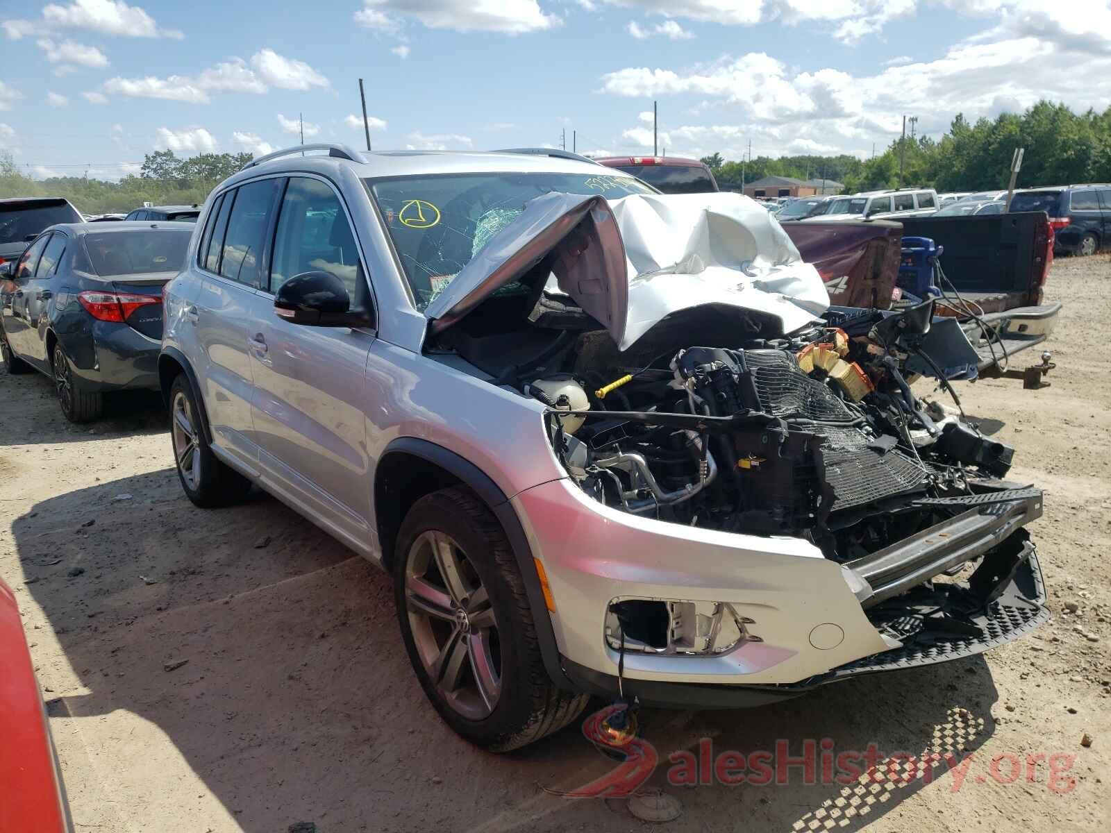 WVGUV7AX0HK009798 2017 VOLKSWAGEN TIGUAN