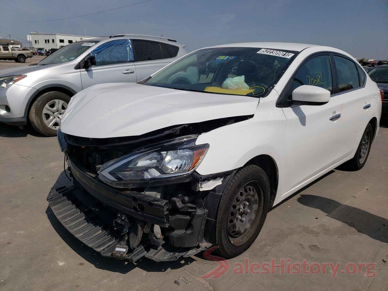 3N1AB7APXKY316696 2019 NISSAN SENTRA