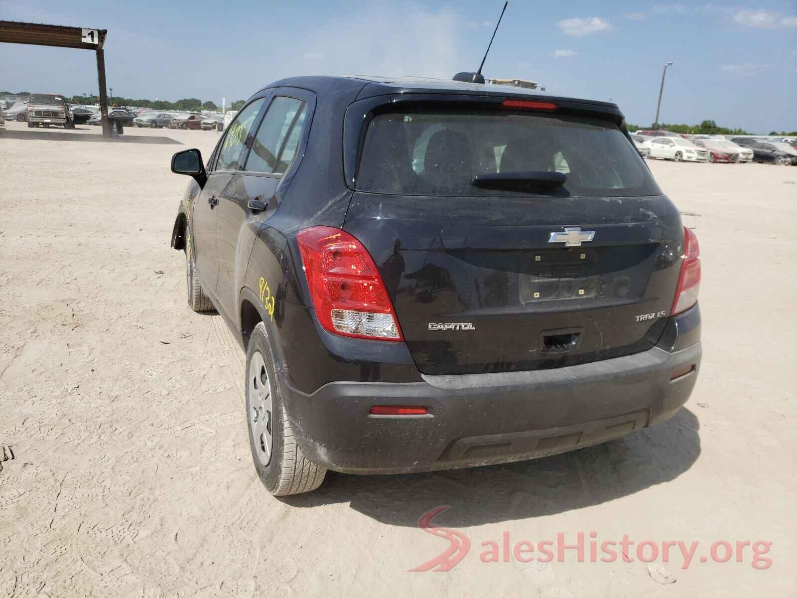 KL7CJKSB1GB617472 2016 CHEVROLET TRAX