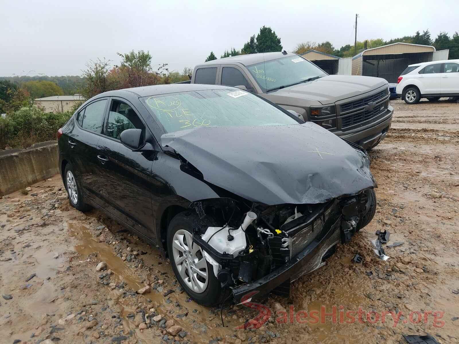 5NPD74LF4JH334332 2018 HYUNDAI ELANTRA